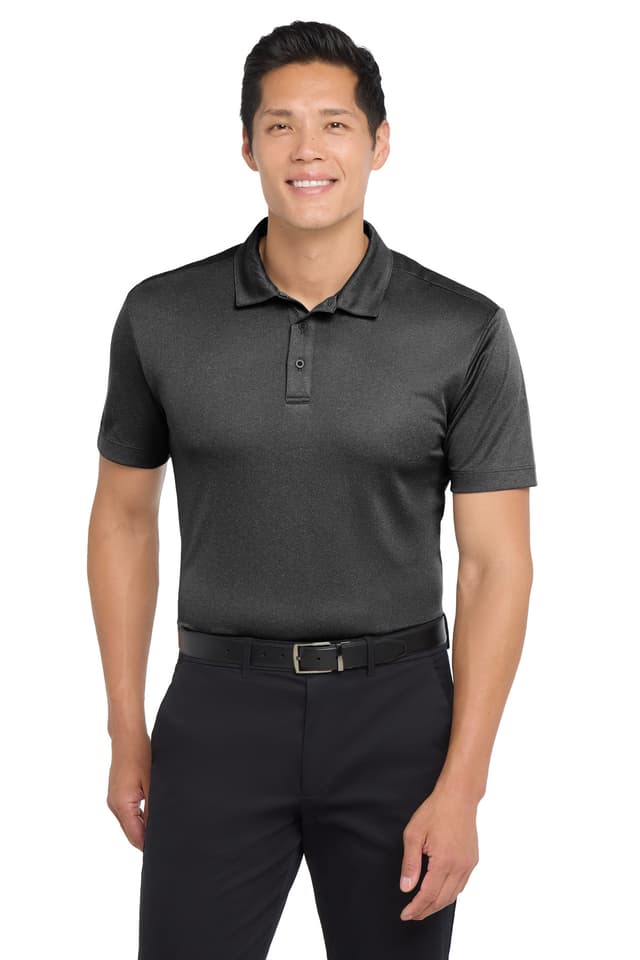 Port Authority ® Heathered Silk Touch  Performance Polo
