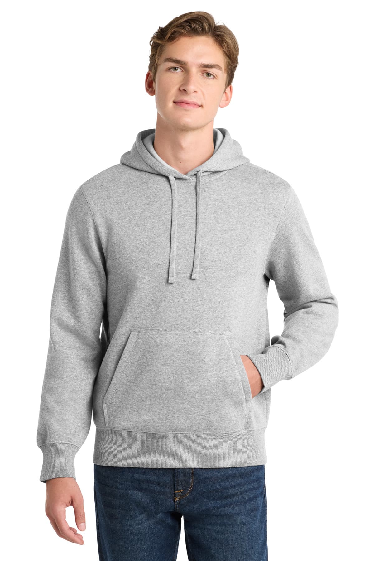 Sport-Tek ® Pullover Hooded Sweatshirt — Athletic Heather