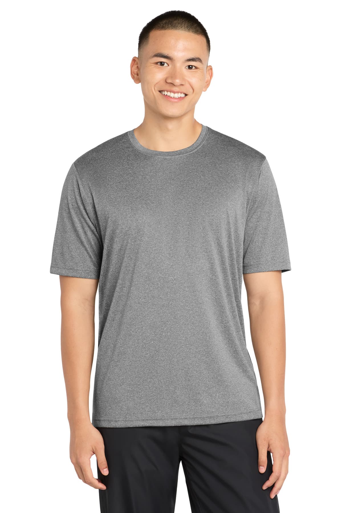 Sport-Tek ® Tall Heather Contender  Tee — Vintage Heather