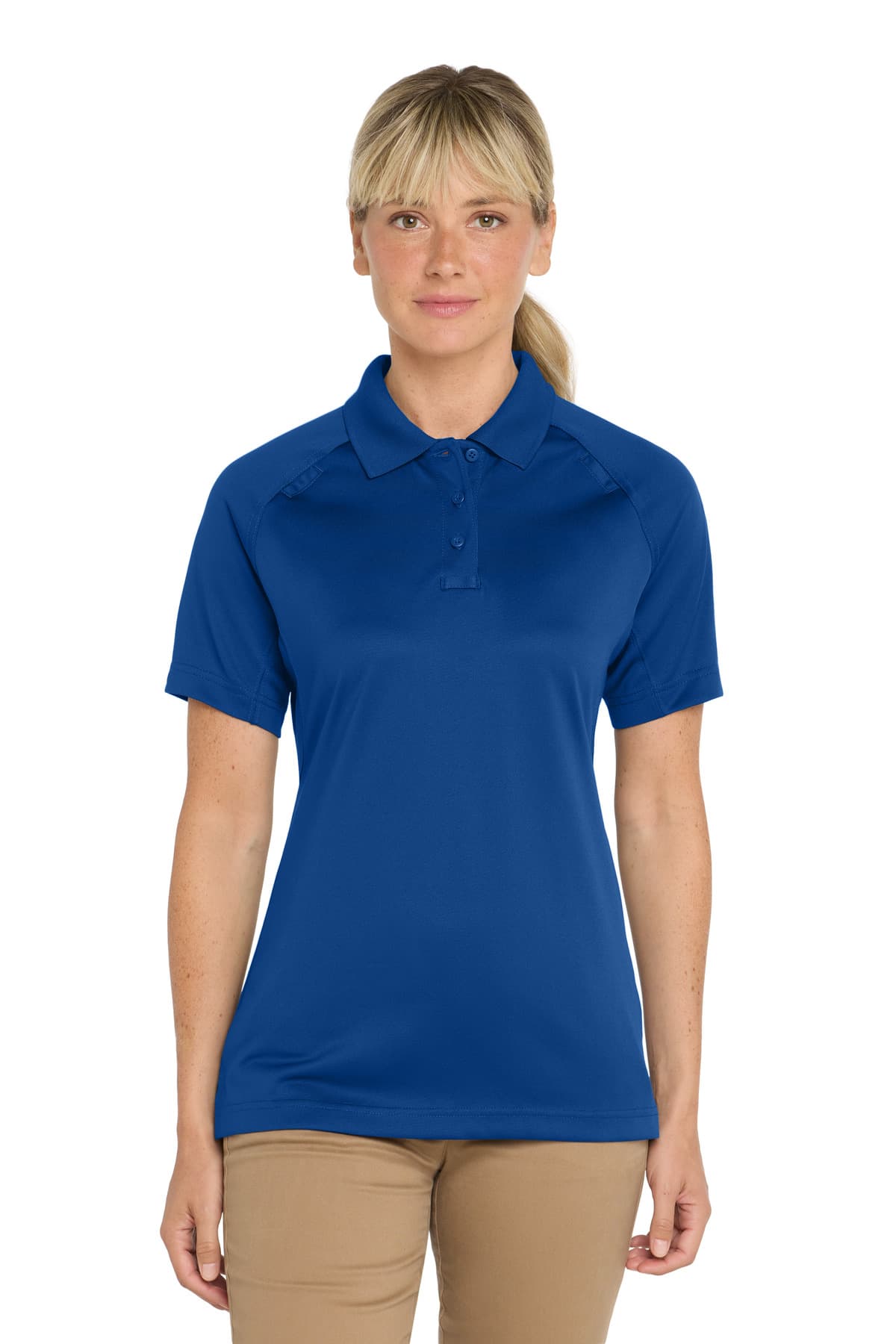 CornerStone ® Women's Select Snag-Proof Tactical Polo — Royal