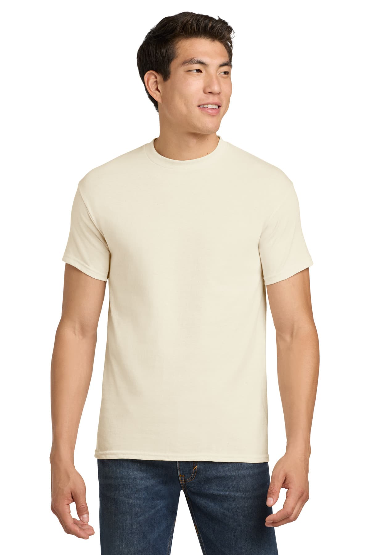 Gildan ® - Heavy Cotton  100% Cotton T-Shirt — Natural