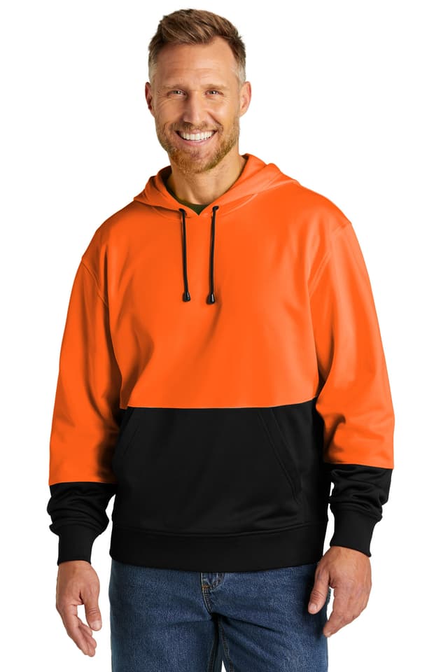 CornerStone ® Enhanced Visibility Fleece Pullover Hoodie