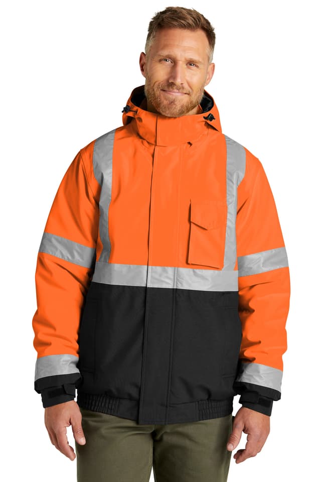 CornerStone ® ANSI 107 Class 3 Economy Waterproof Insulated Bomber Jacket