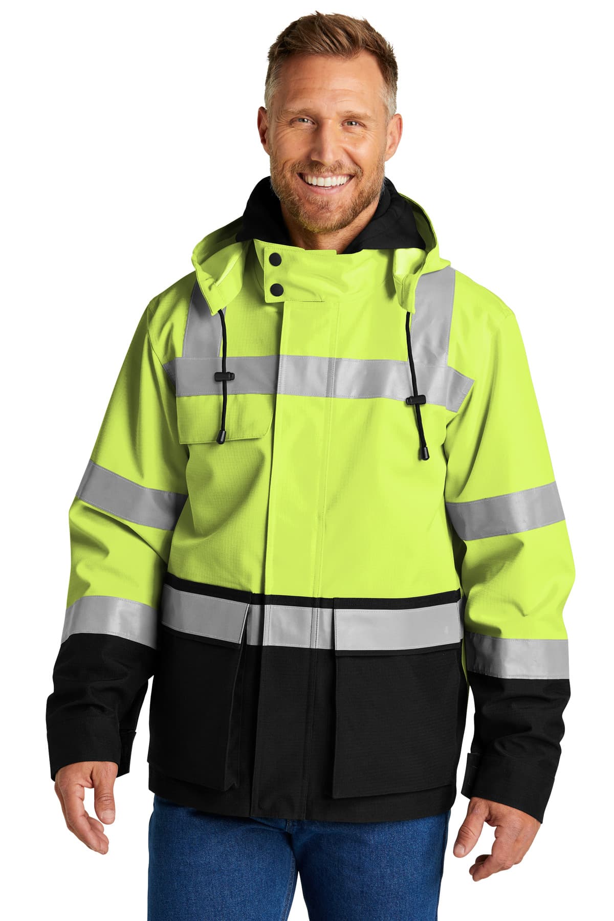 CornerStone ® ANSI 107 Class 3 Waterproof Ripstop 3-In-1 Parka