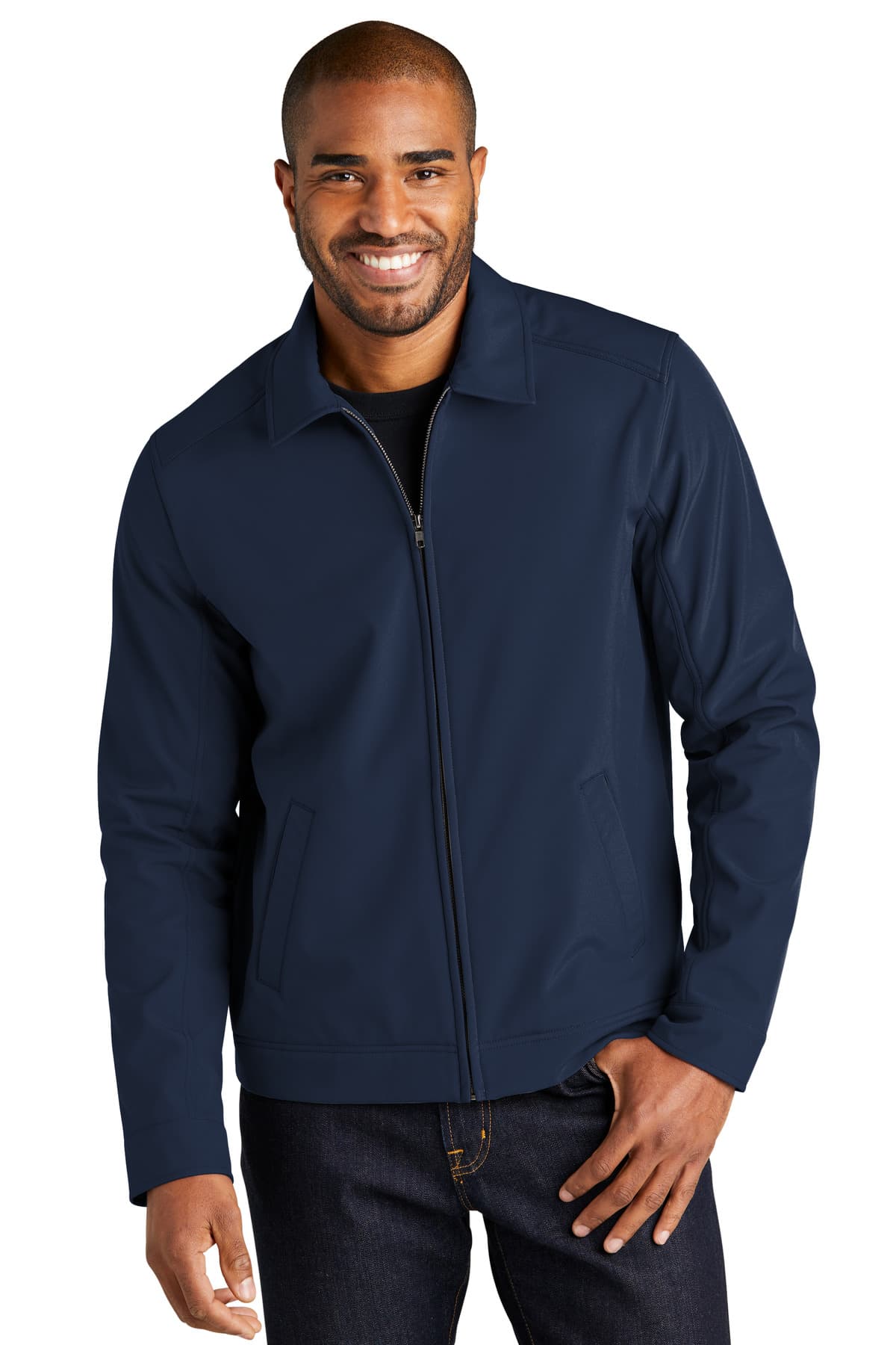 Port Authority ® Mechanic Soft Shell Jacket — Dress Blue Navy