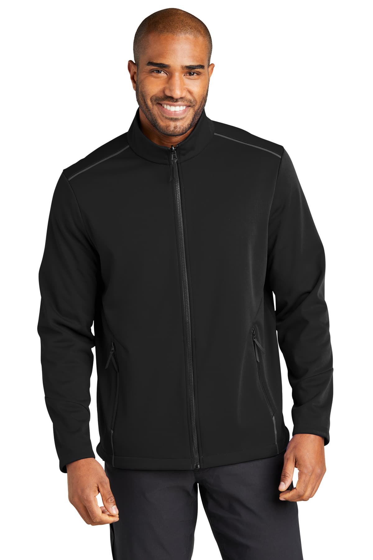 Port Authority ® Collective Tech Soft Shell Jacket — Deep Black