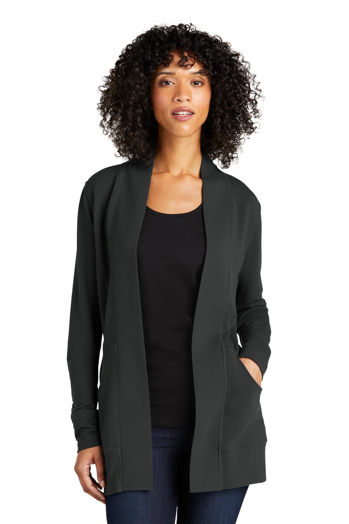 Port Authority ® Women's Microterry Cardigan