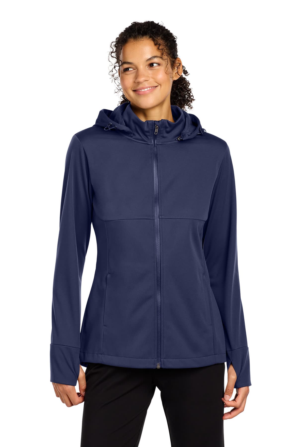 Sport-Tek ® Women's Hooded Soft Shell Jacket