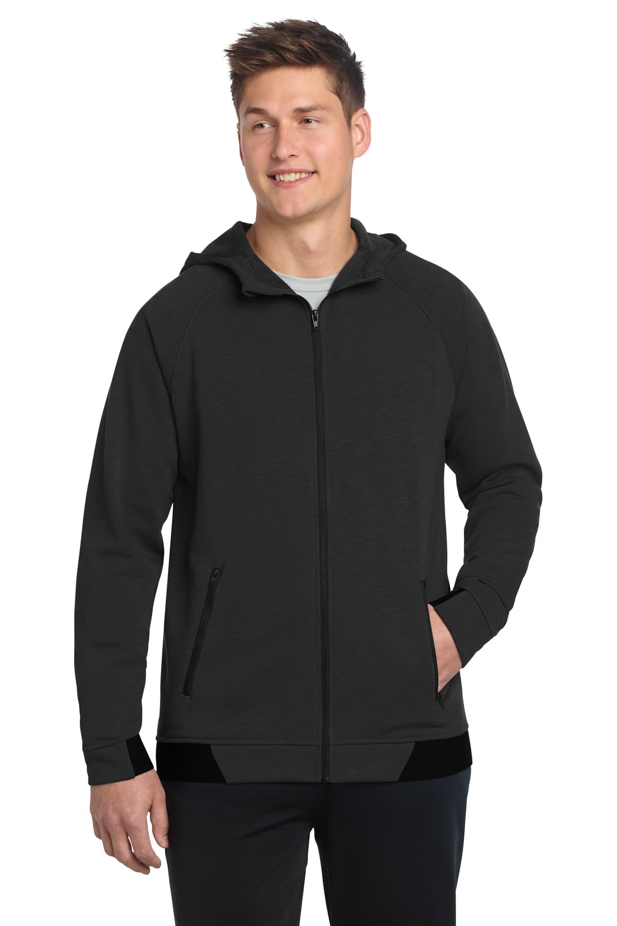 Sport-Tek ® PosiCharge ® Strive Hooded Full-Zip