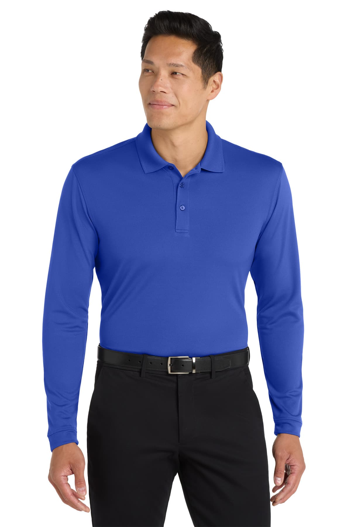 Port Authority ® Dry Zone ® UV Micro-Mesh Long Sleeve Polo