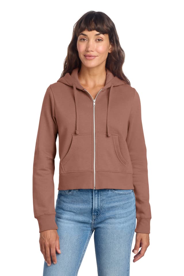 District ® Women's V.I.T.  Fleece Full-Zip Hoodie