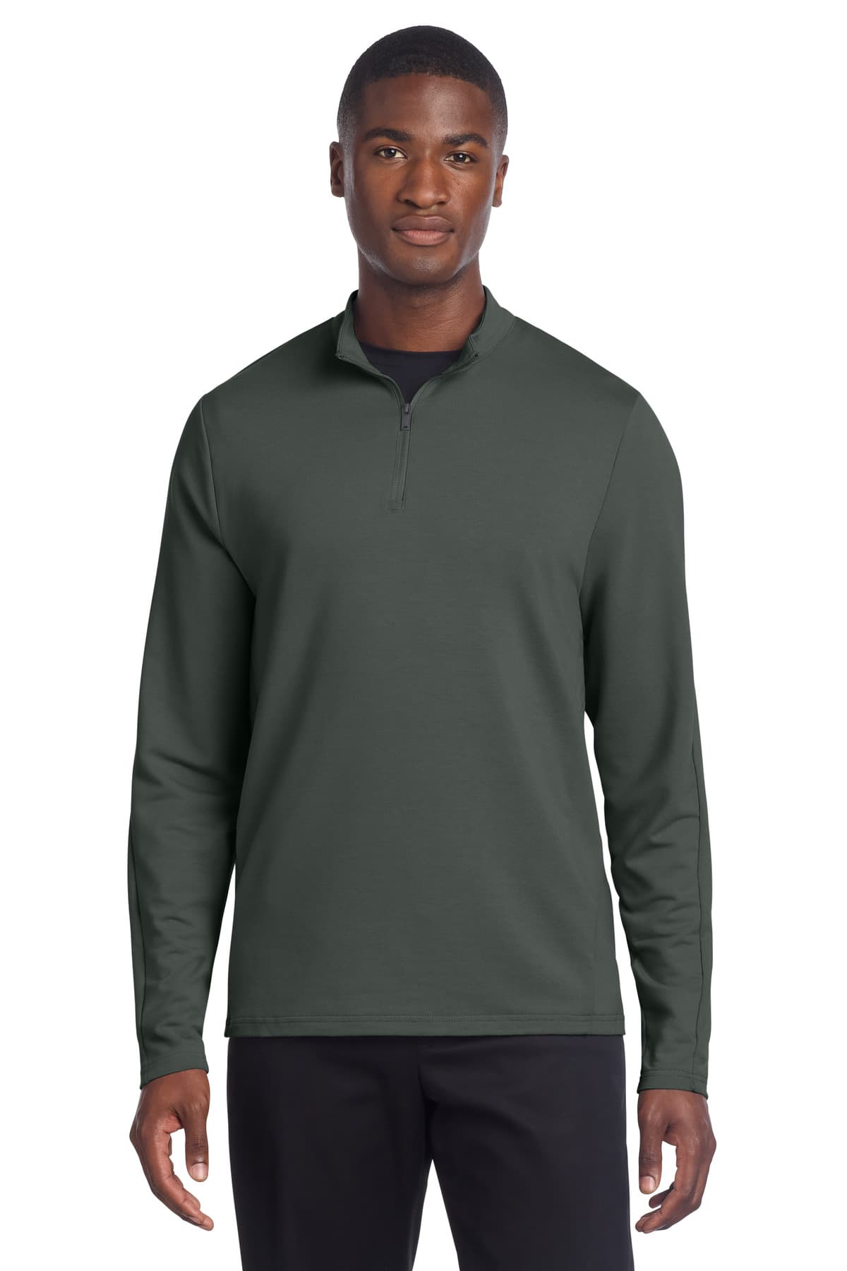 Mercer+Mettle ® Stretch 1/4-Zip Pullover — Anchor Grey