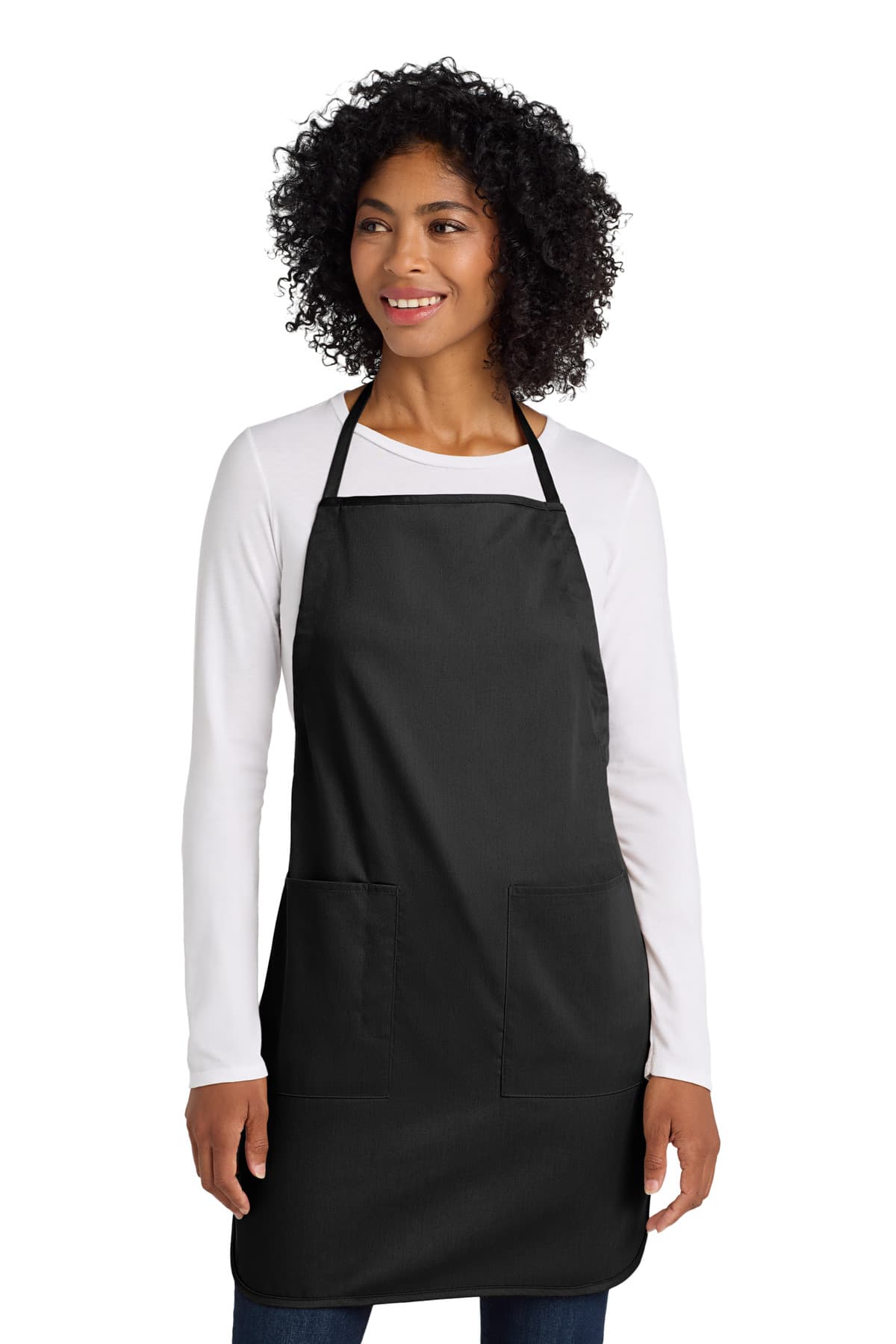 Port Authority ® Full-Length Apron — Black