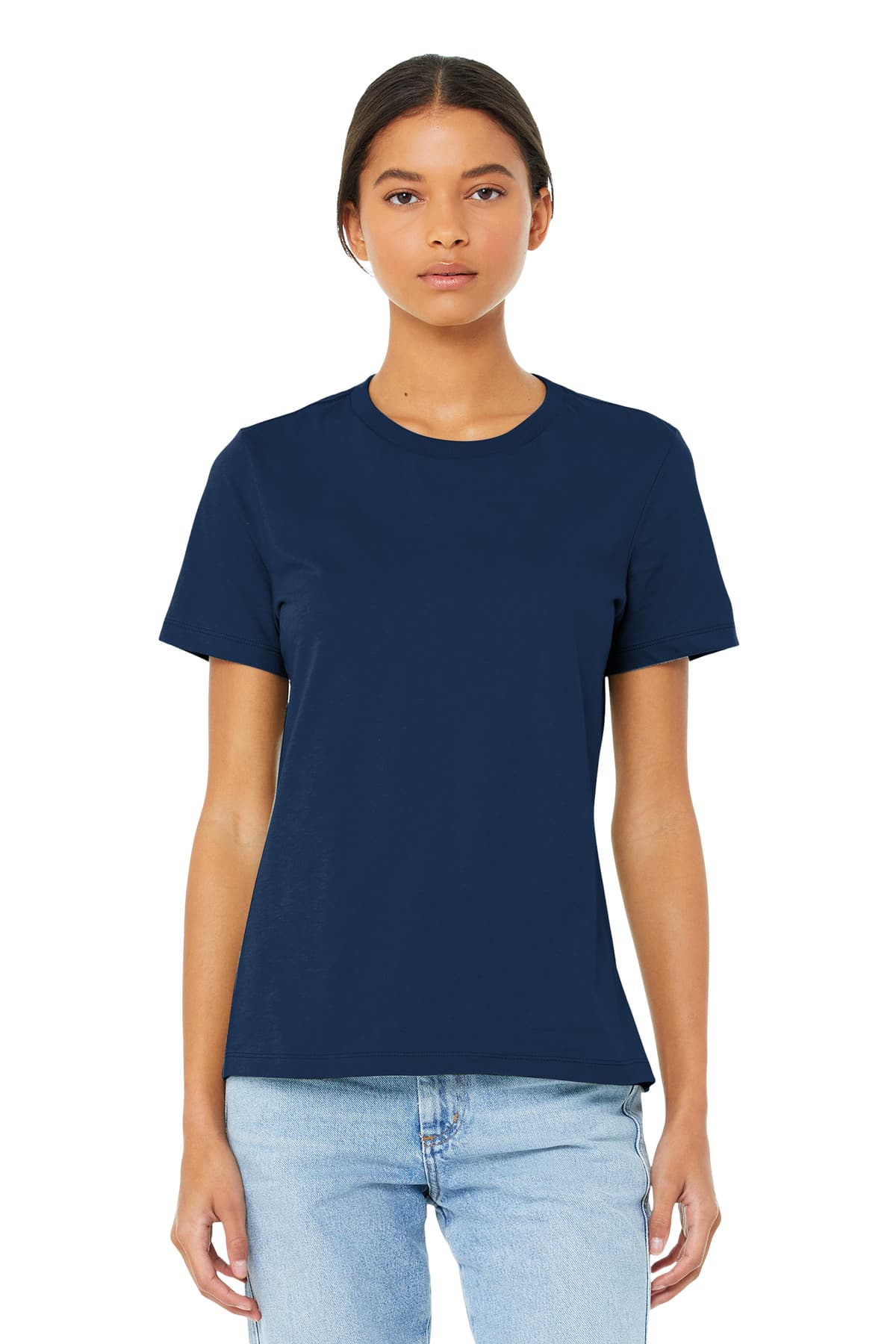 BELLA+CANVAS ® Women's Relaxed Jersey Short Sleeve Tee — Navy