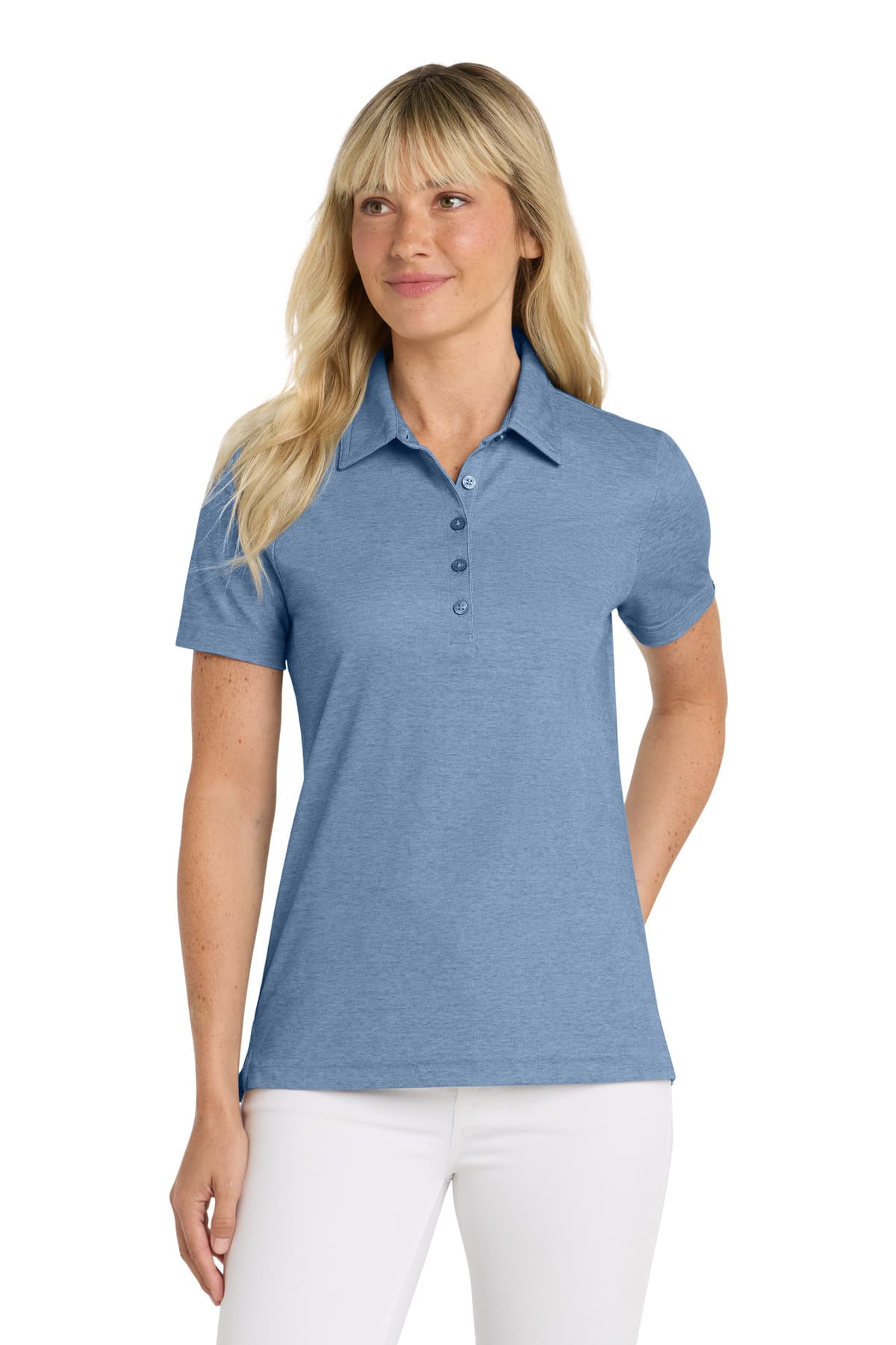 TravisMathew Women's Oceanside Heather Polo