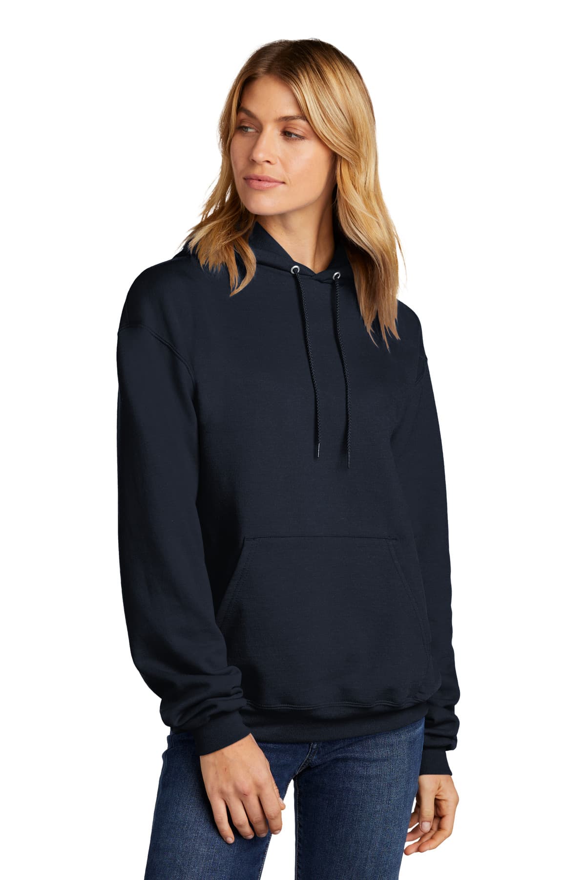 Champion ® Powerblend ® Pullover Hoodie — Navy