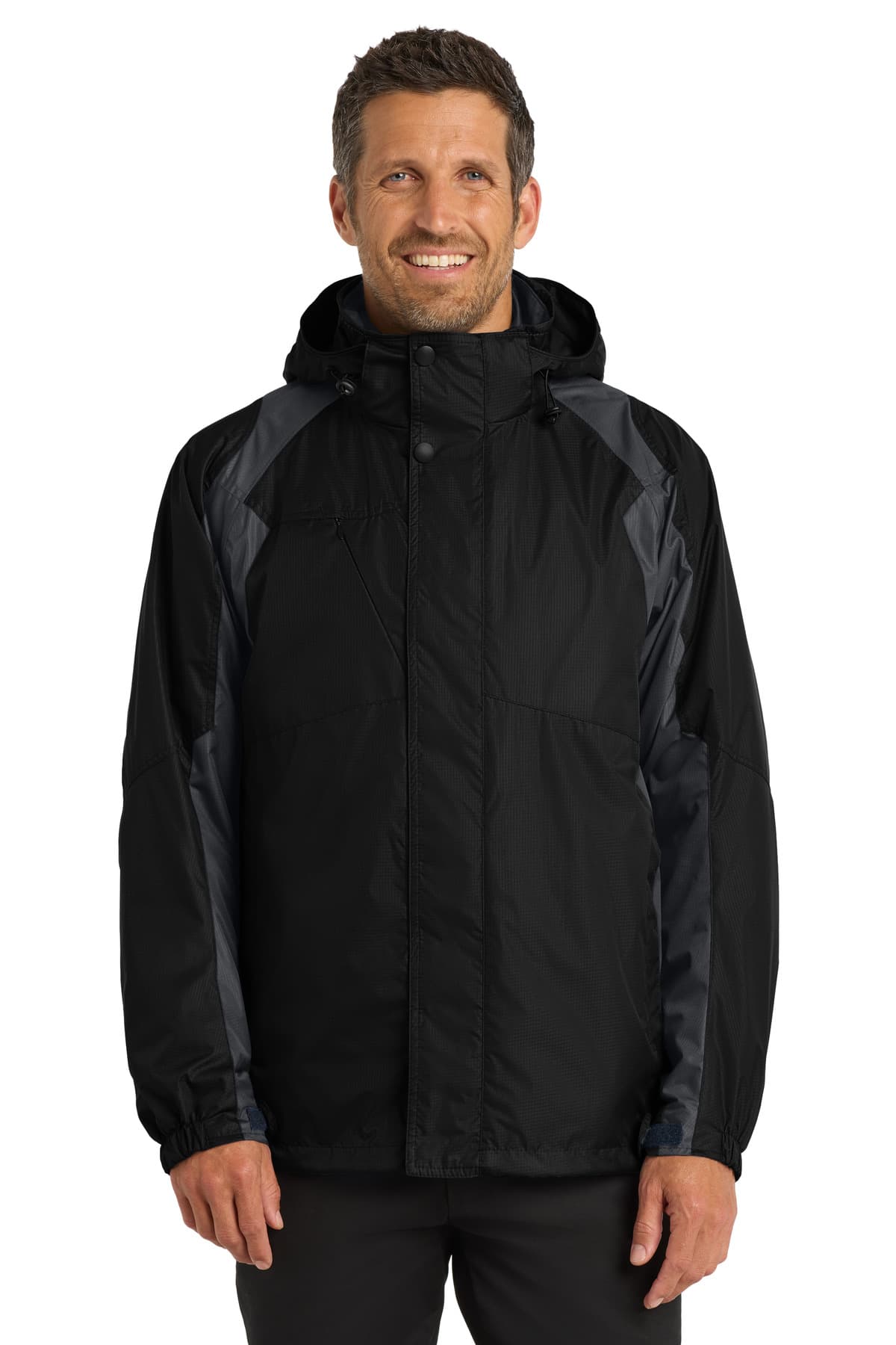 Port Authority ® Ranger 3-in-1 Jacket — Black/ Ink Grey