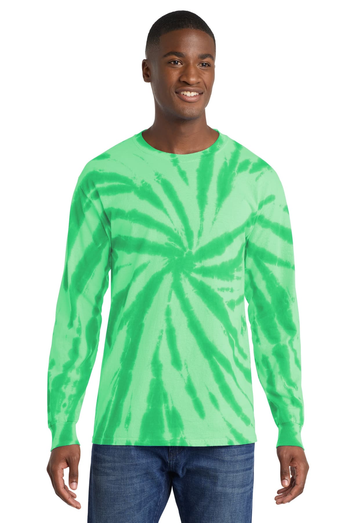 Port & Co  Tie-Dye Long Sleeve Tee