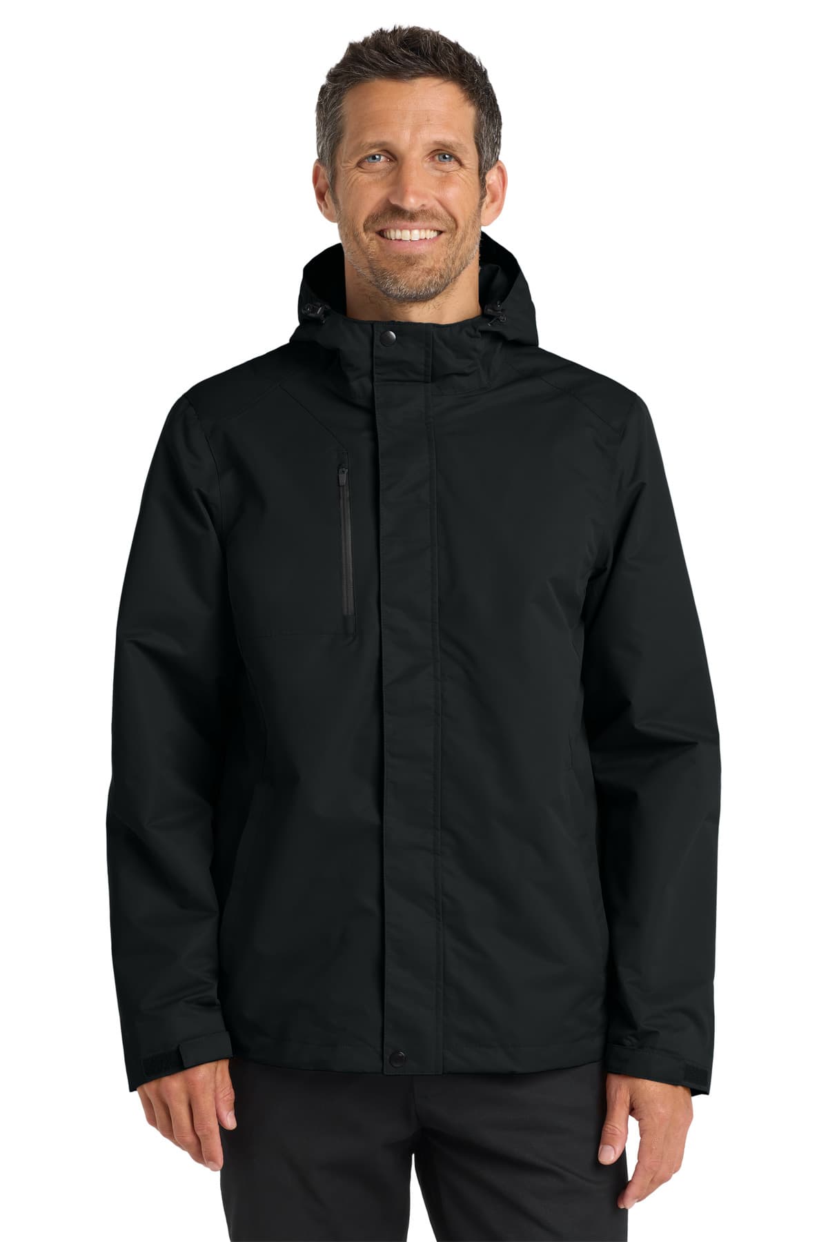 Port Authority ® All-Conditions Jacket — Black