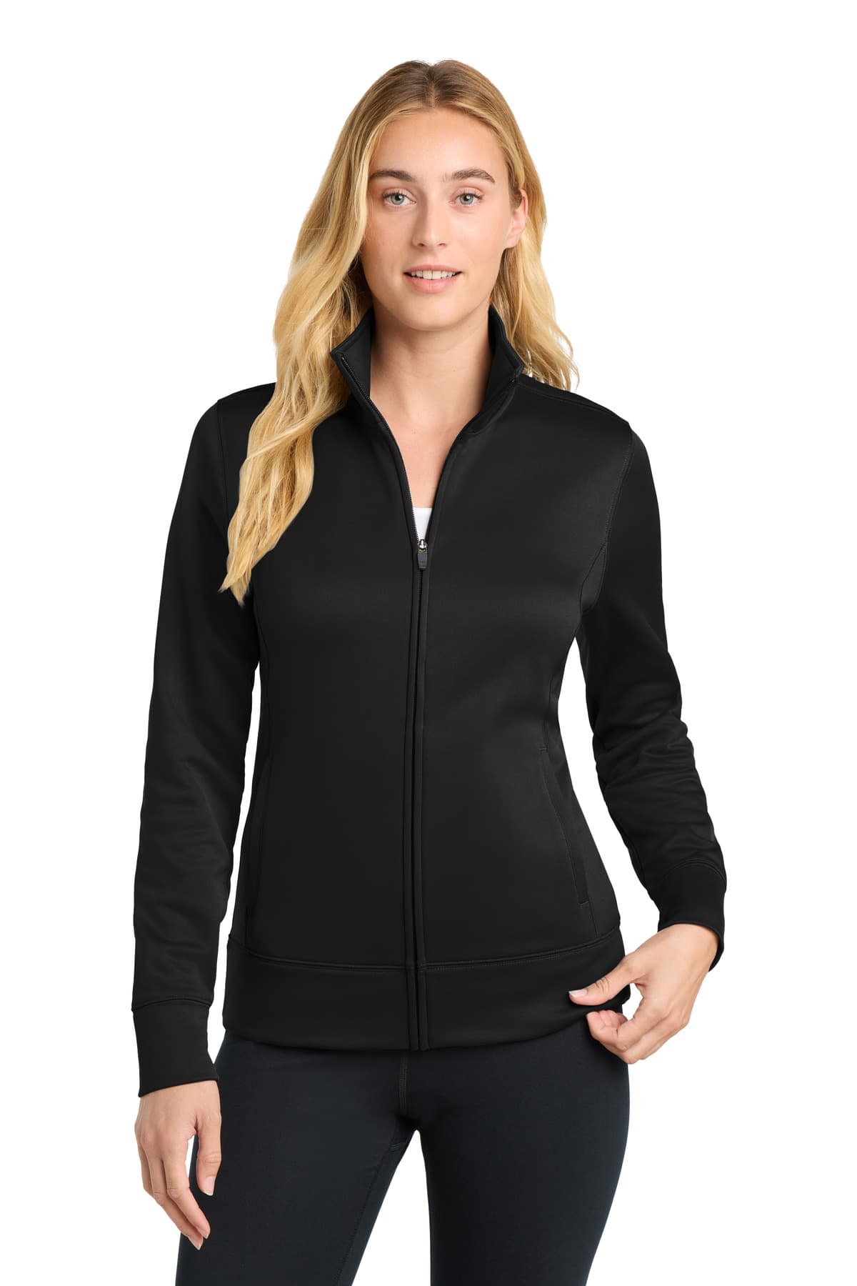 Sport-Tek ® Women's Sport-Wick ® Fleece Full-Zip Jacket