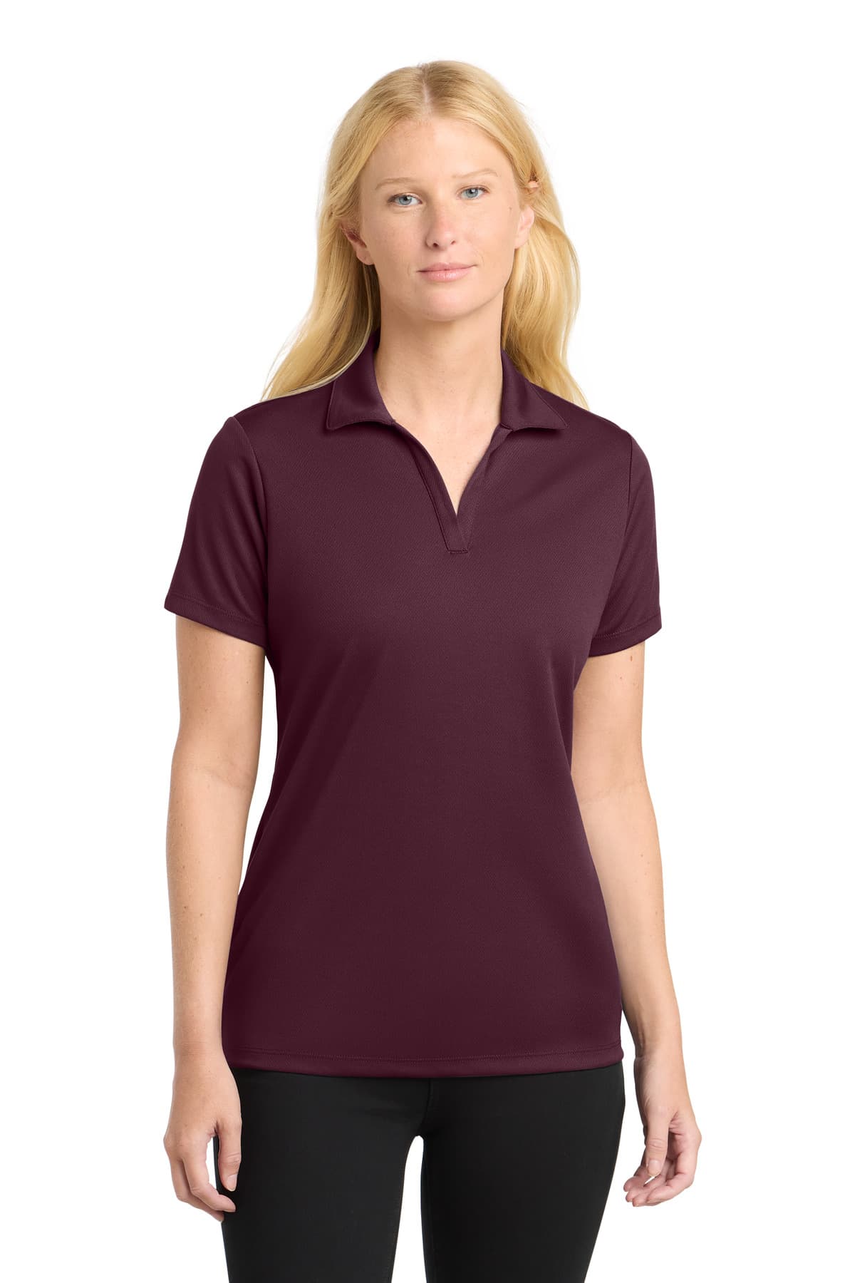 Sport-Tek ® Women's PosiCharge ® RacerMesh ® Polo — Maroon