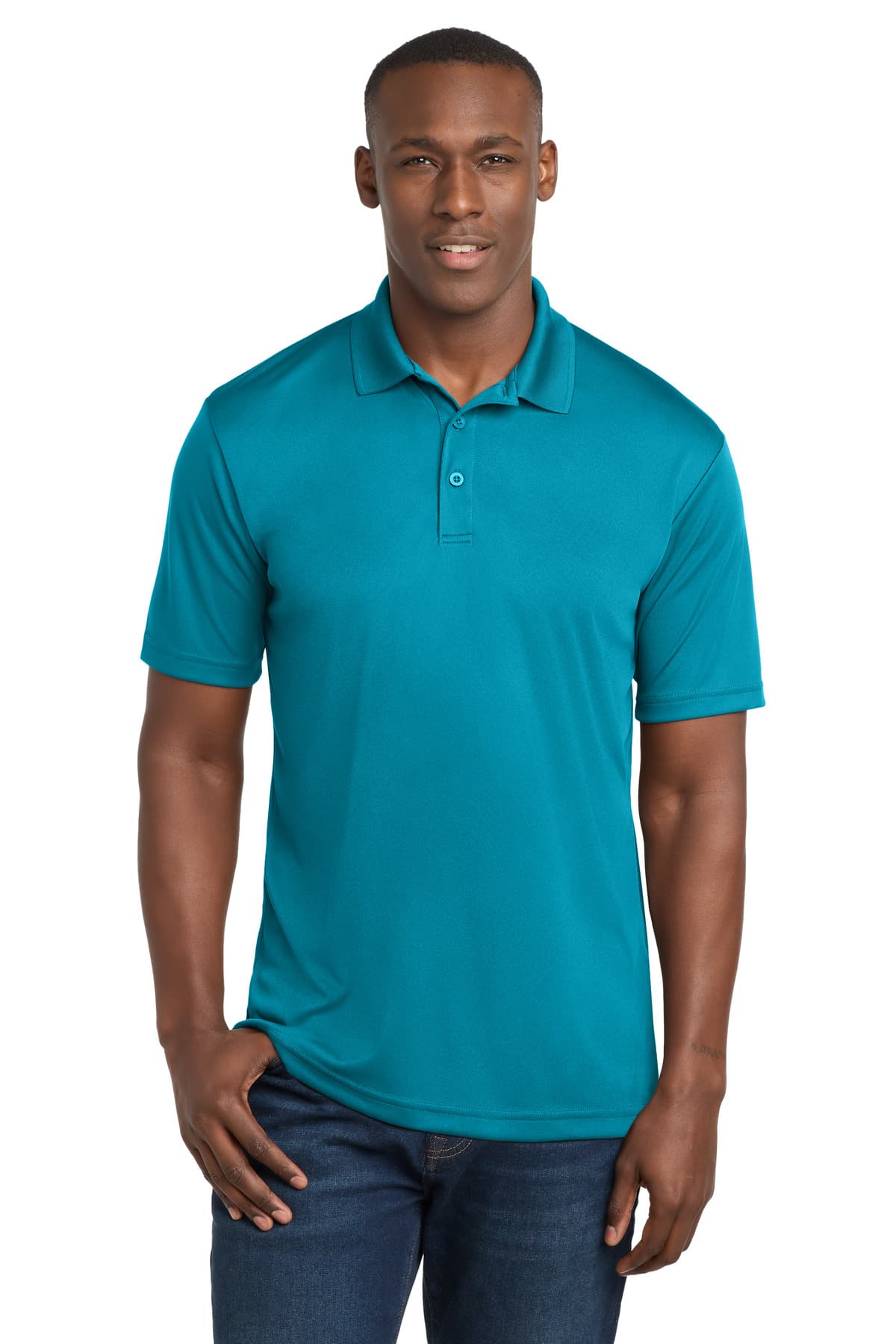 Sport-Tek ® PosiCharge ® Competitor  Polo — Atomic Blue
