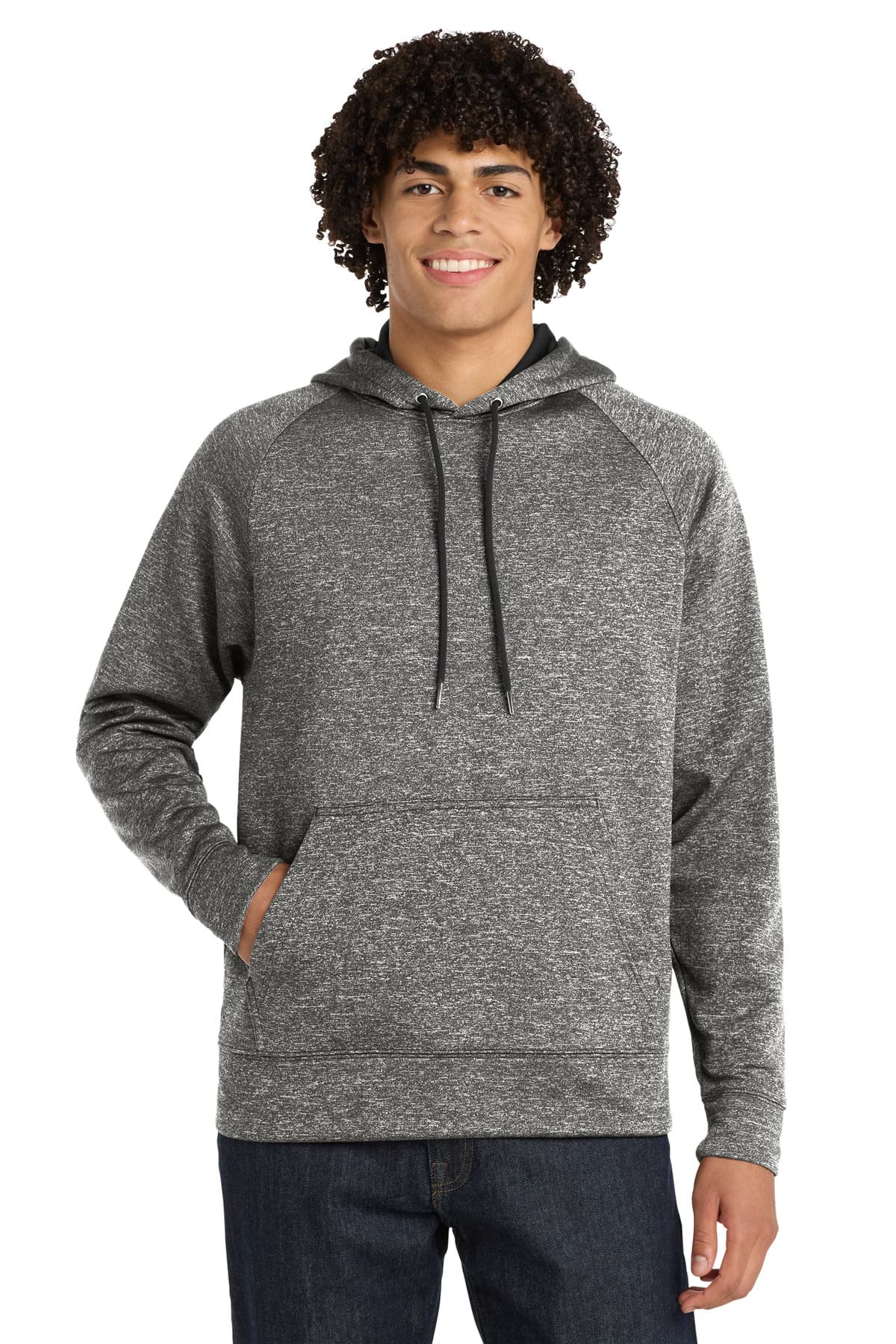 Sport-Tek ® PosiCharge ® Electric Heather Fleece Hooded Pullover