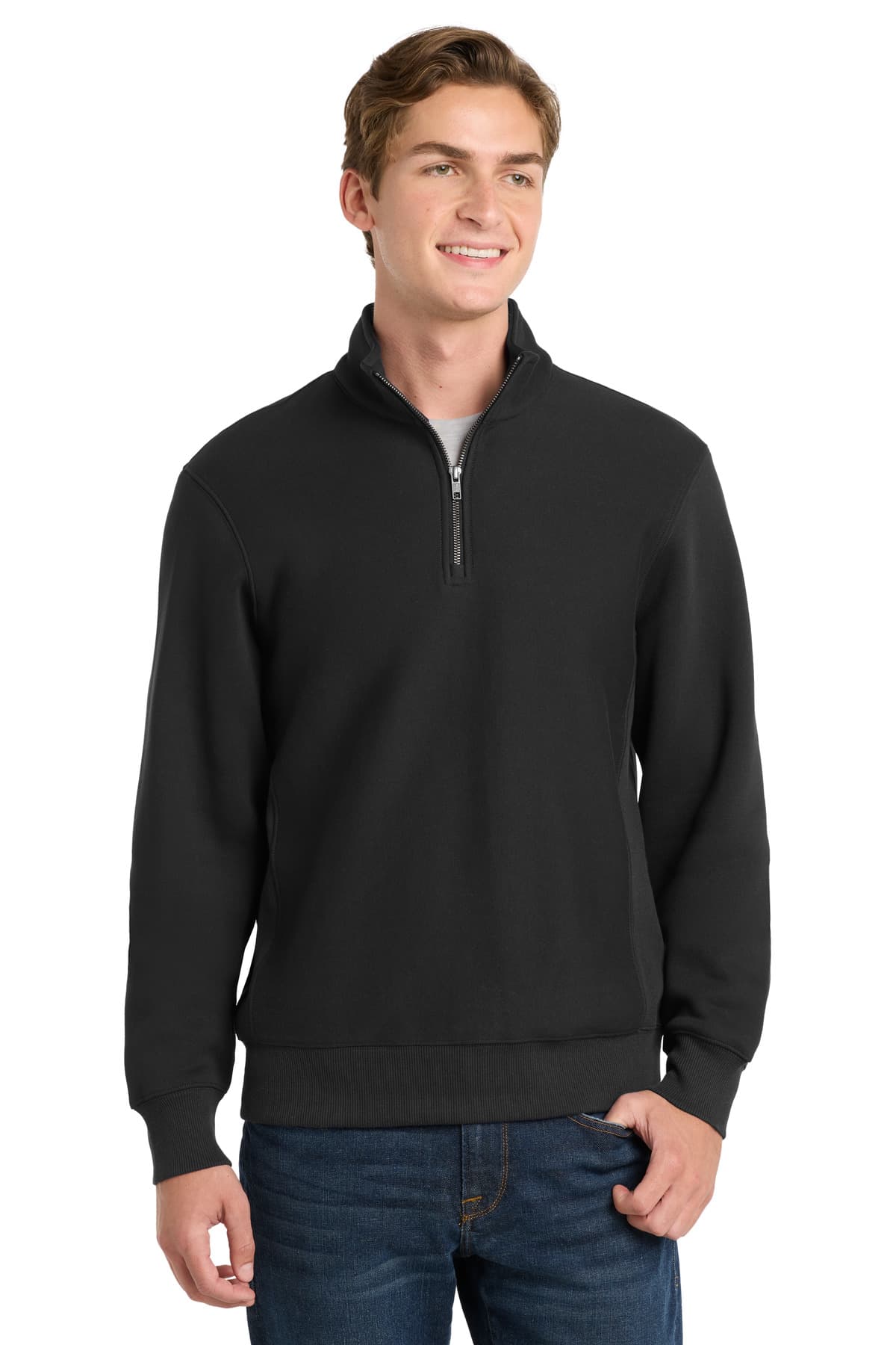 Sport-Tek ® Super Heavyweight 1/4-Zip Pullover Sweatshirt