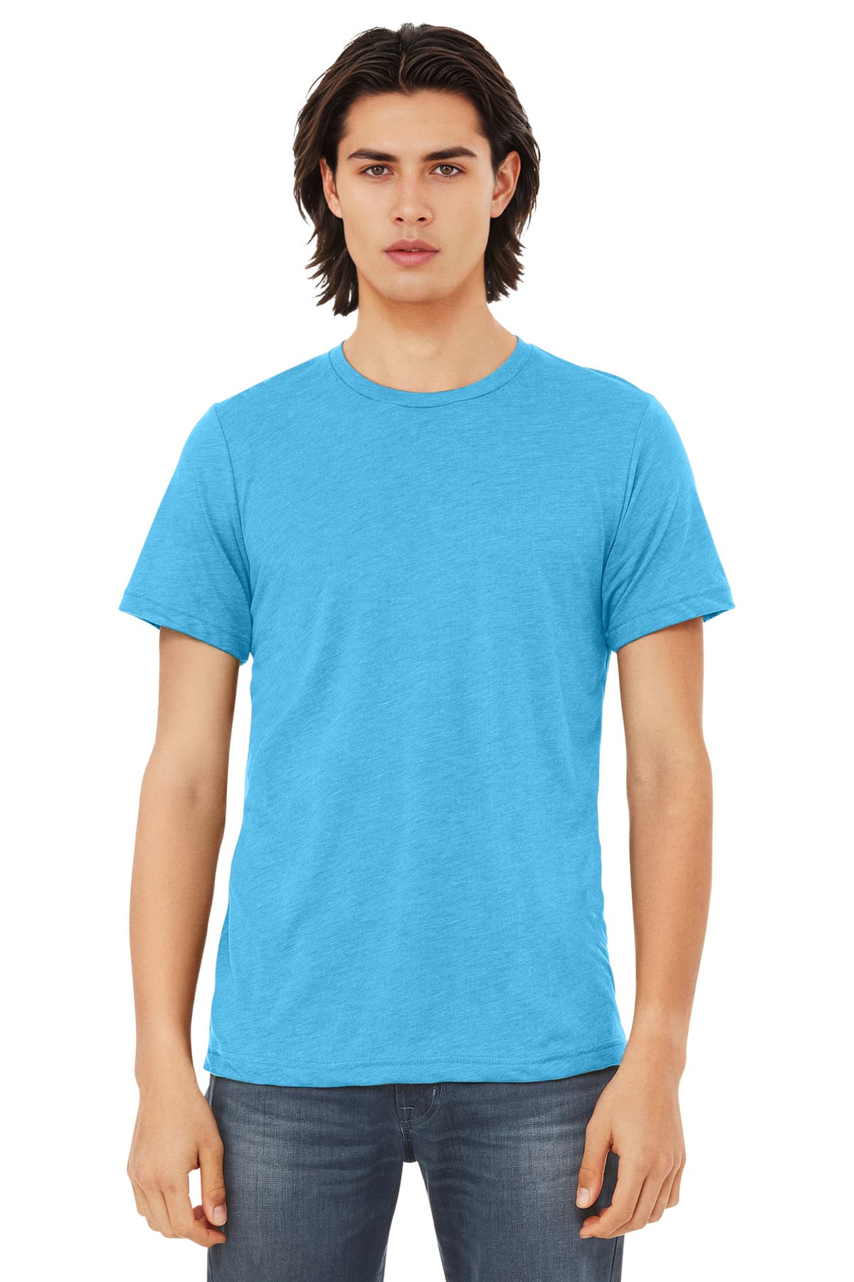 BELLA+CANVAS ® Unisex Triblend Short Sleeve Tee — Aqua Triblend