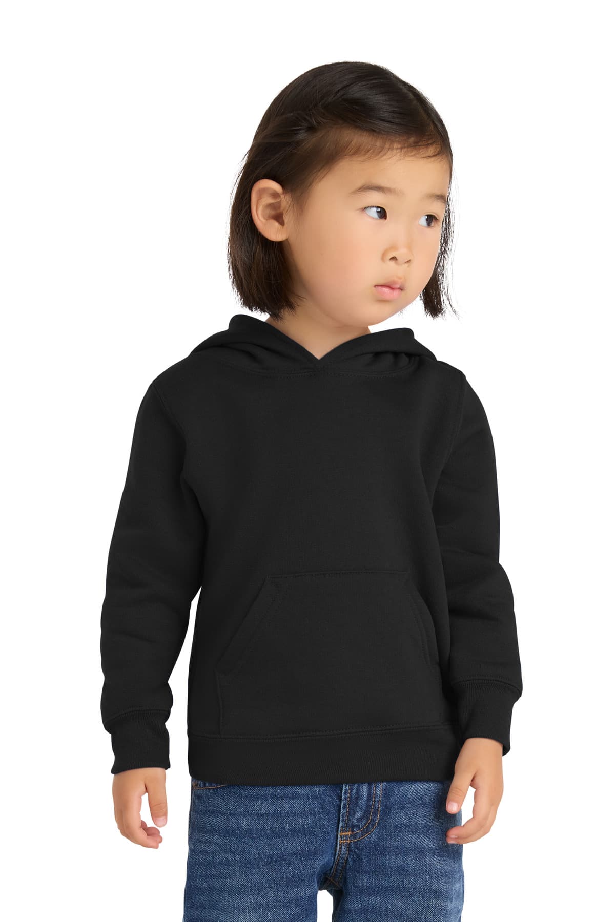 Port & Co  Toddler Core Fleece Pullover Hooded Sweatshirt