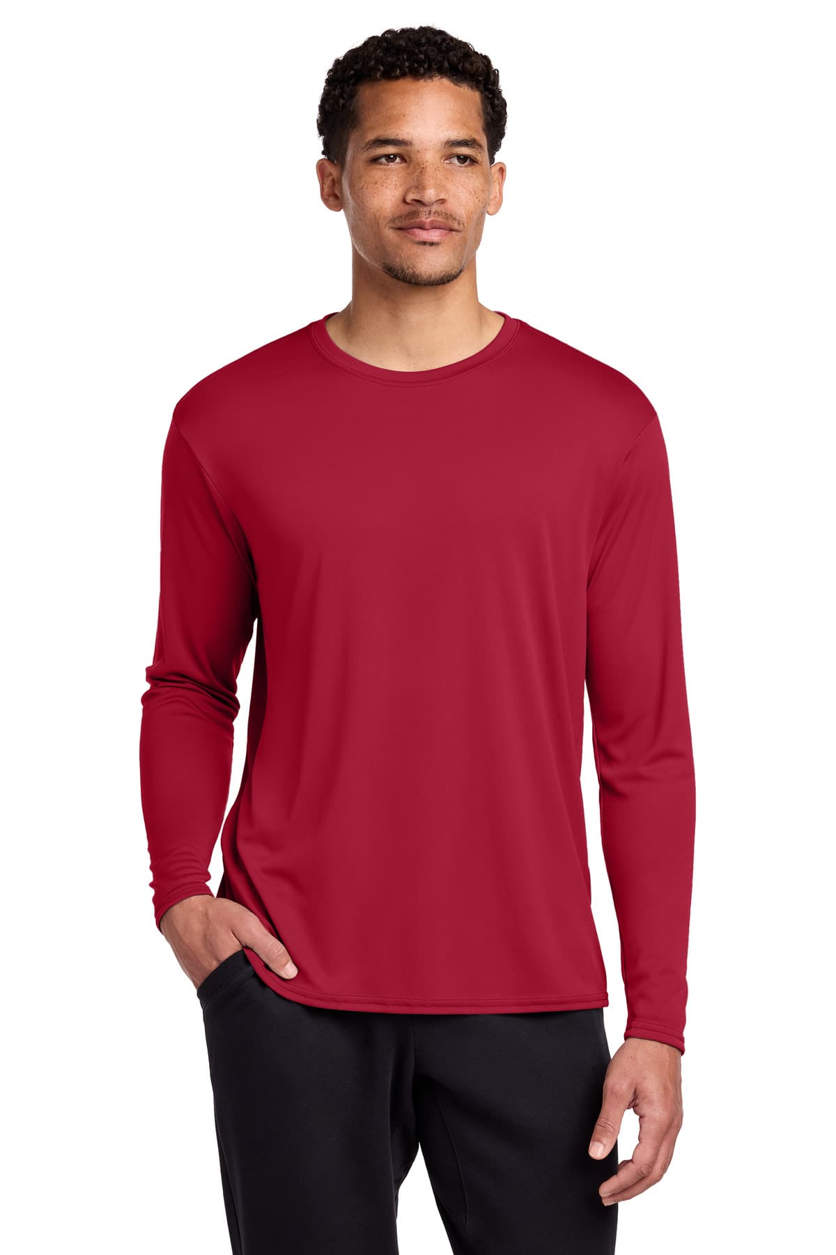 Port & Co  Long Sleeve Performance Tee