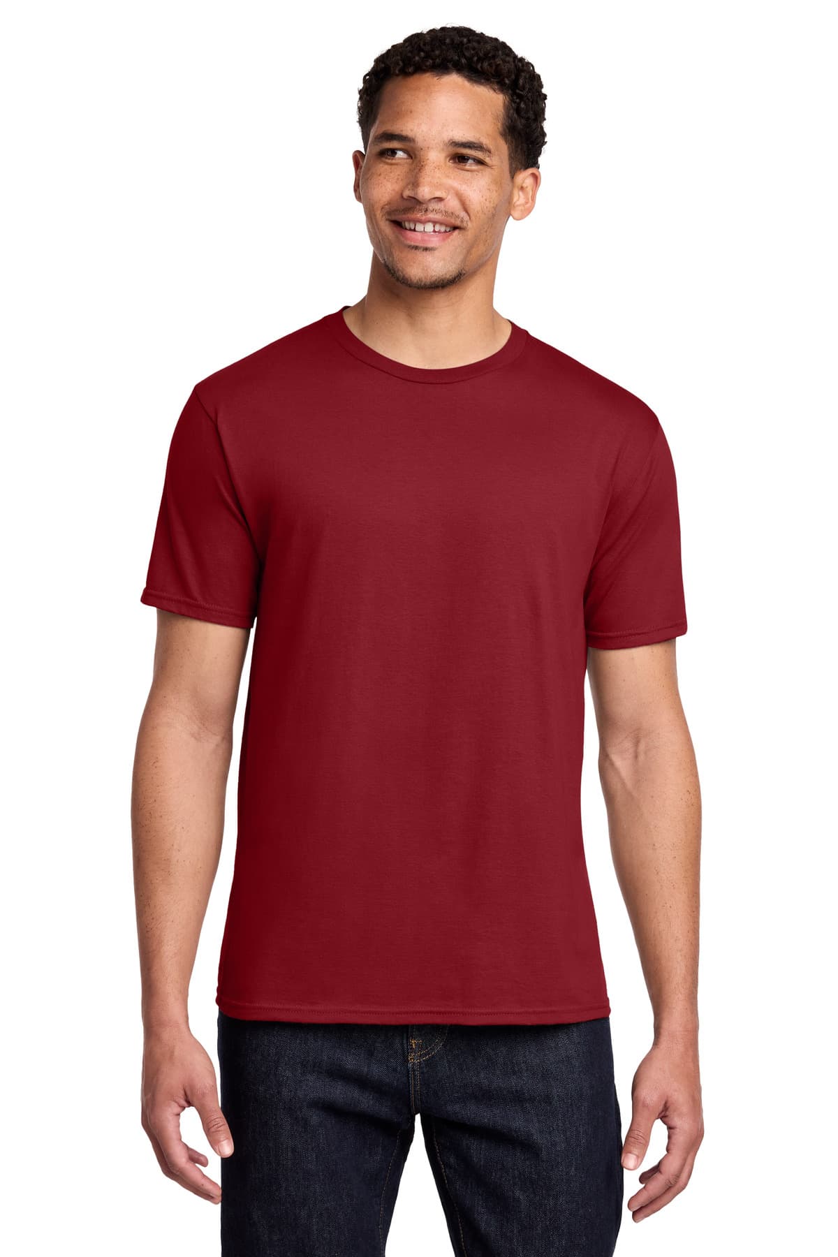 Port & Co  Fan Favorite Tee — Cardinal Red