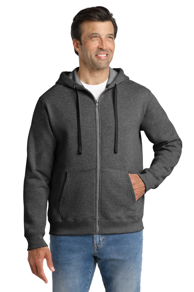 Volunteer Knitwear  Chore Fleece Full-Zip Hoodie
