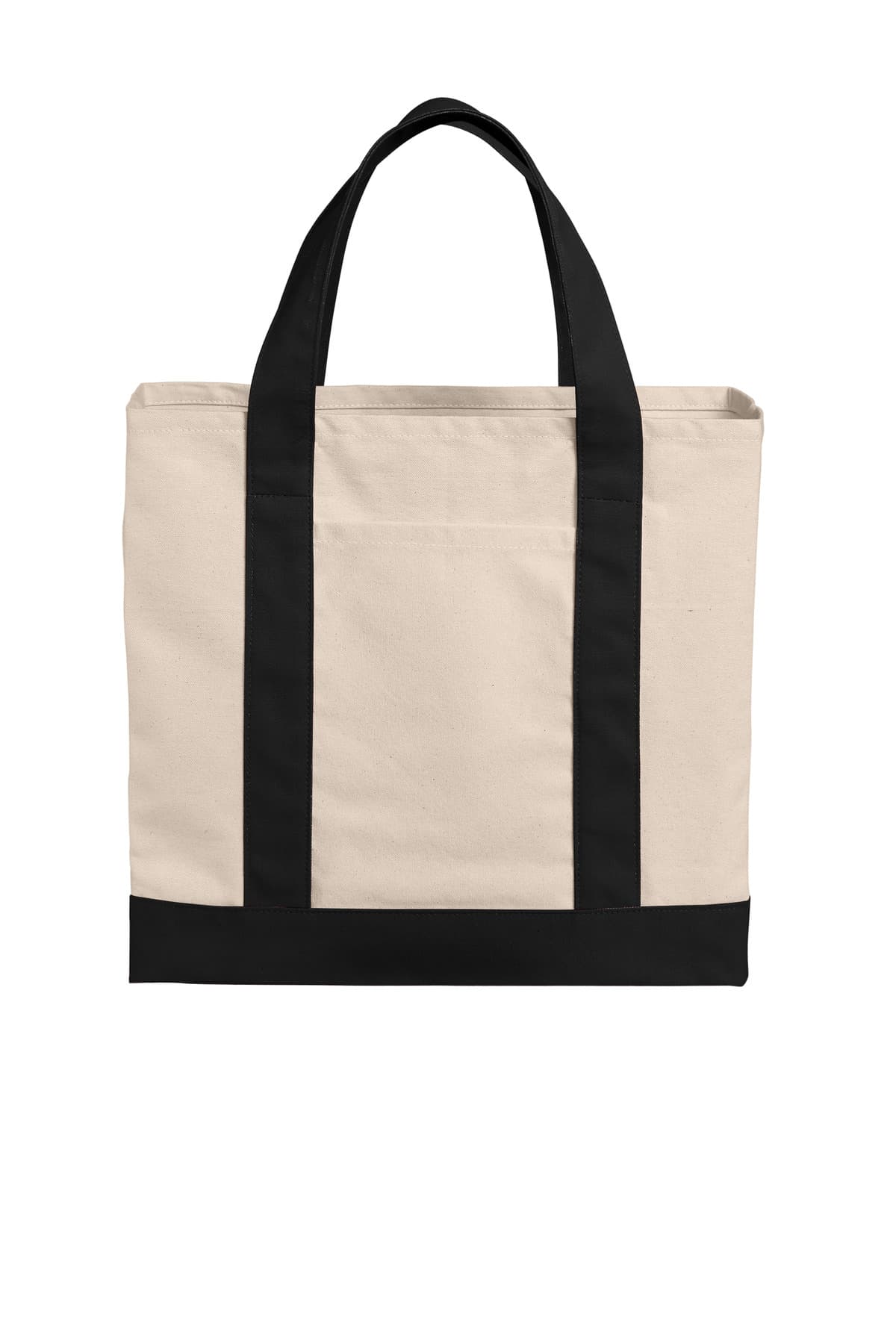 Port Authority ® Cotton Canvas Two-Tone Tote