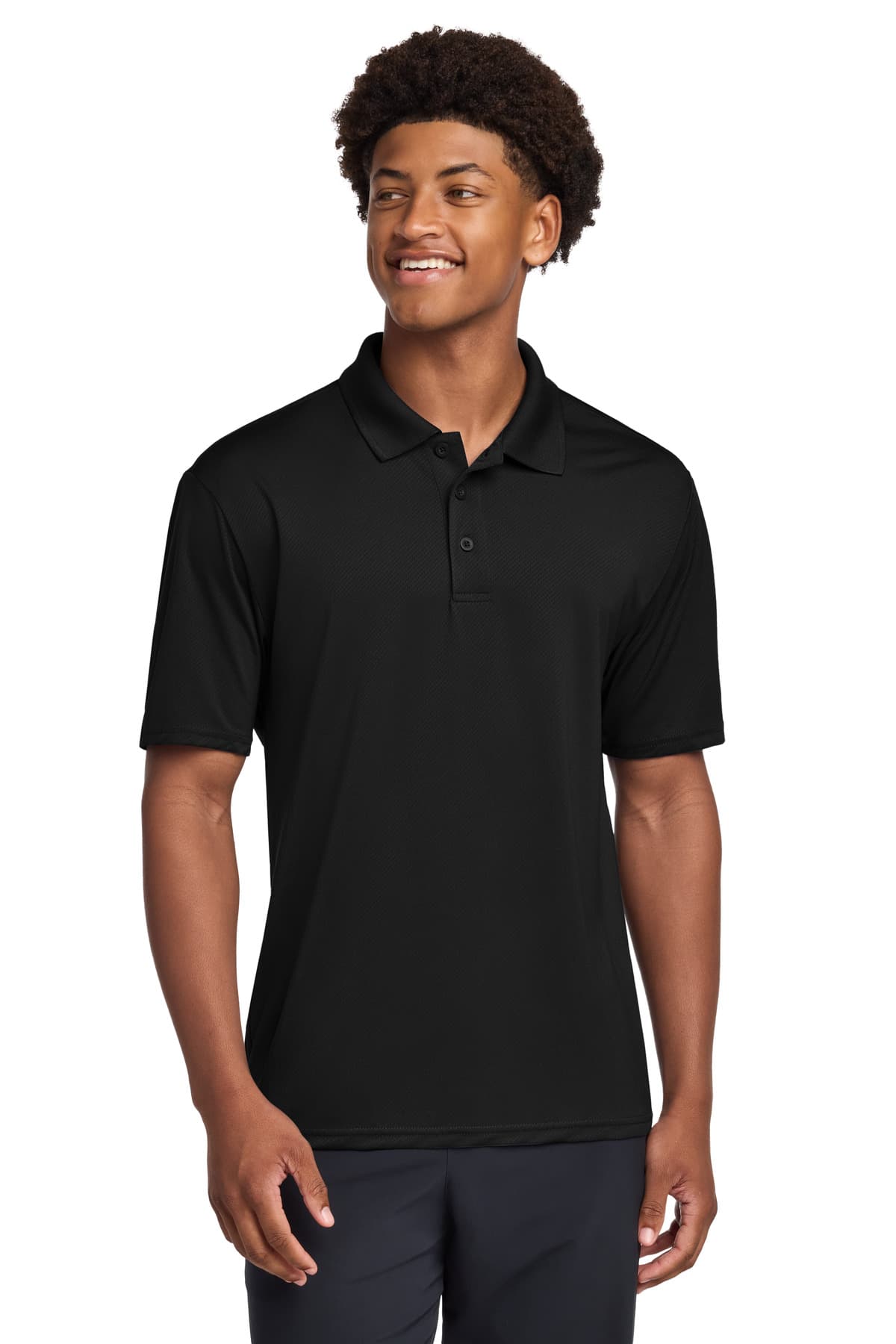 Sport-Tek ® Sideline Polo — Black