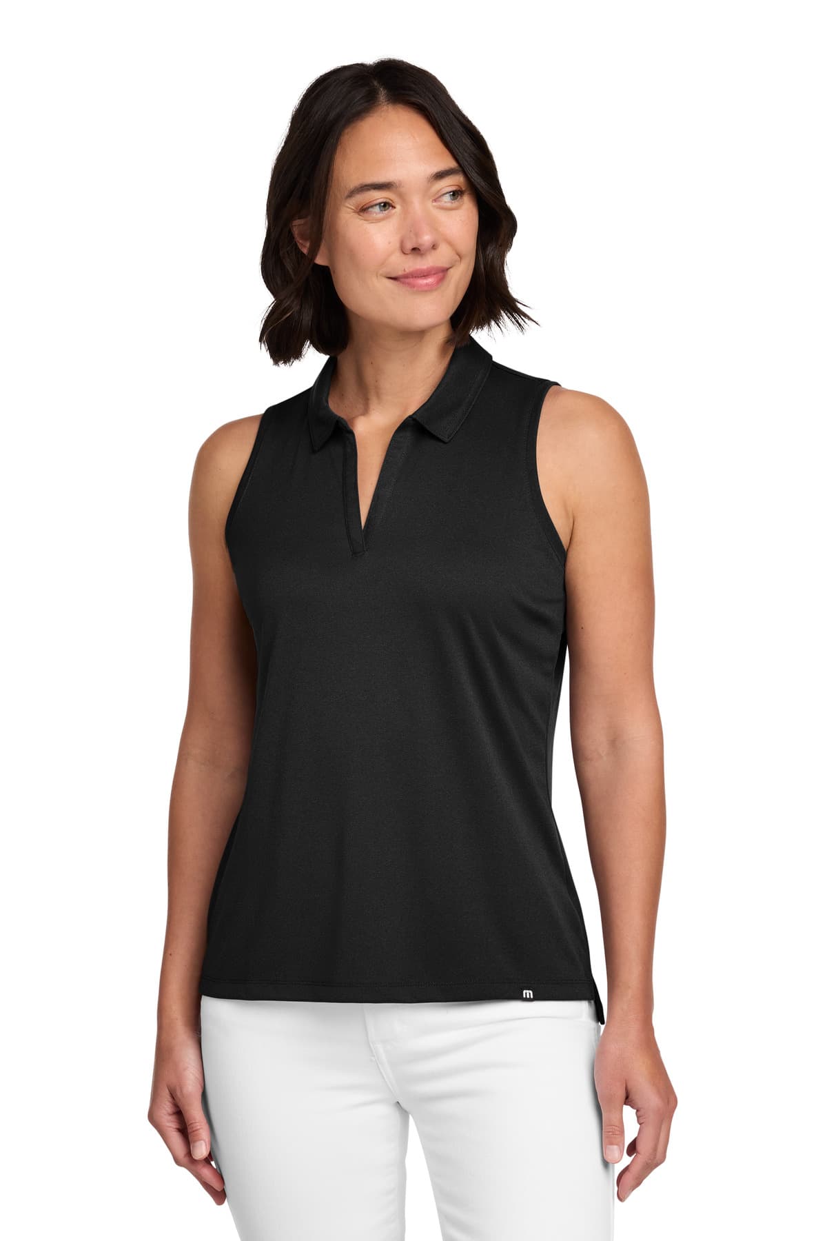 TravisMathew Women's Coto Performance Sleeveless Polo