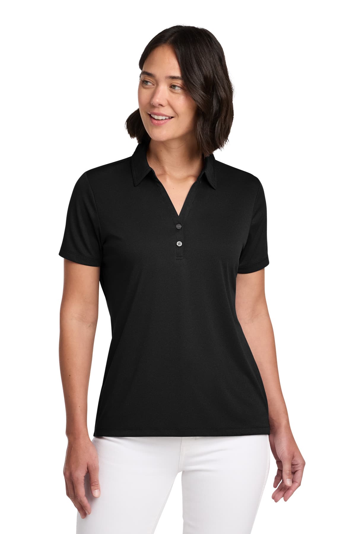 TravisMathew Women's Coto Performance Polo — Black