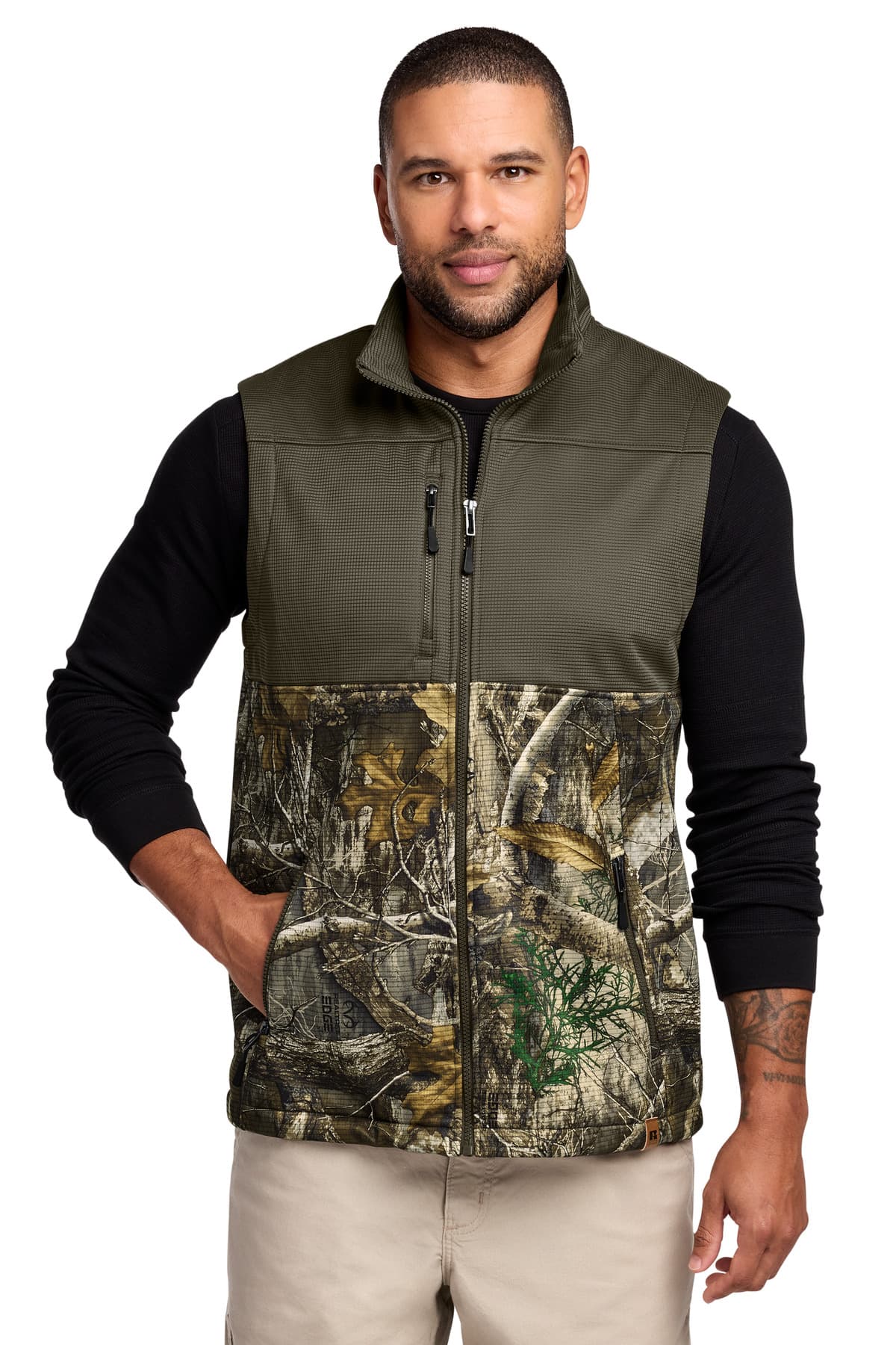 Russell Outdoors  Realtree ® Atlas Colorblock Soft Shell Vest