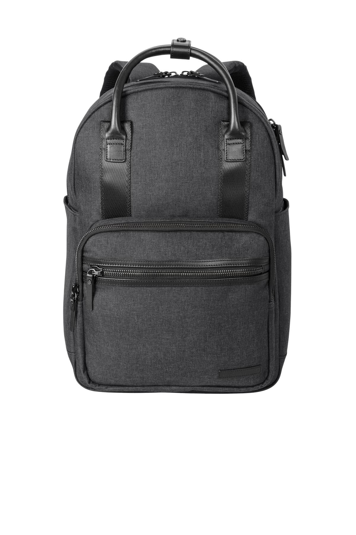 Brooks Brothers ® Grant Dual-Handle Backpack — Heather Grey