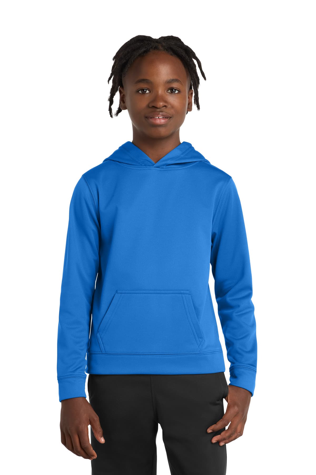 Port & Co  Youth Performance Fleece Pullover Hooded Sweatshirt