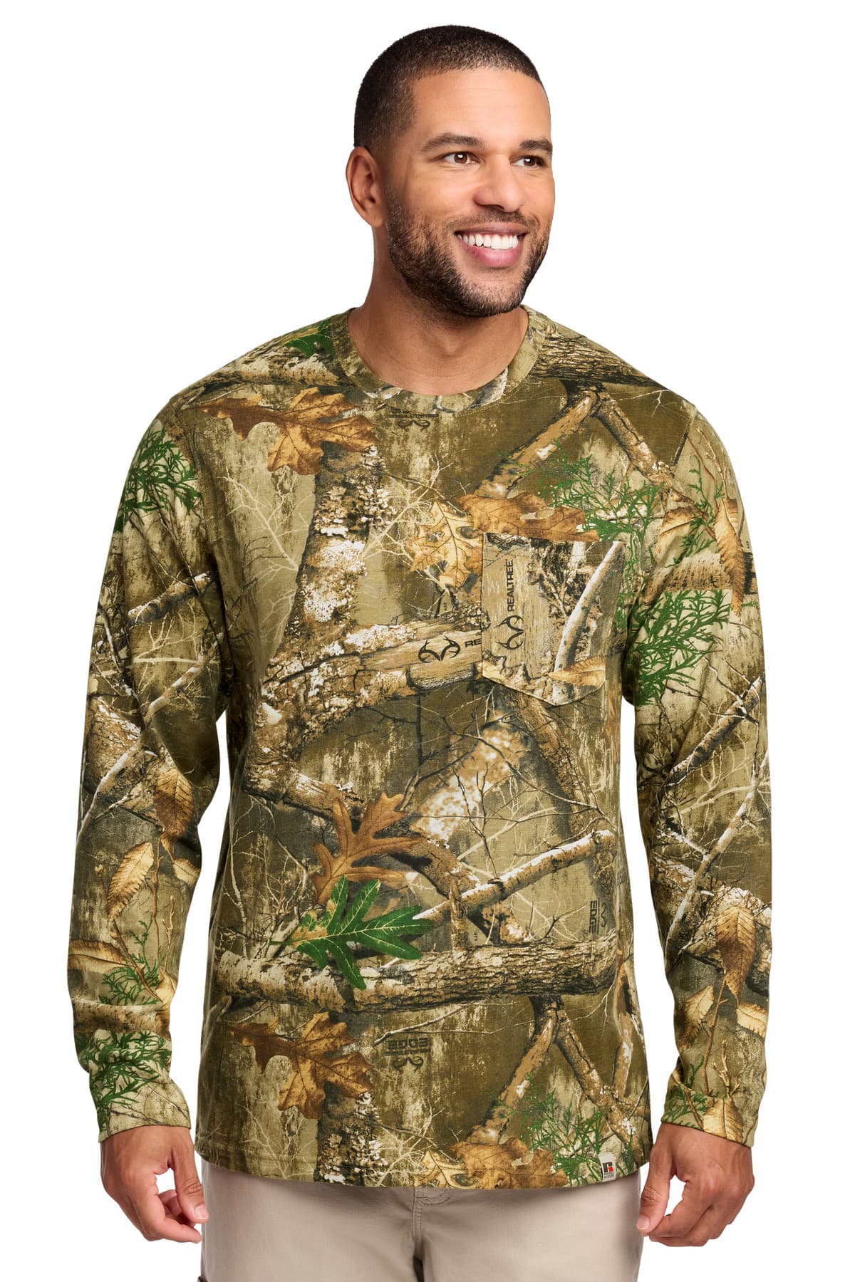 Russell Outdoors  Realtree ® Long Sleeve Pocket Tee