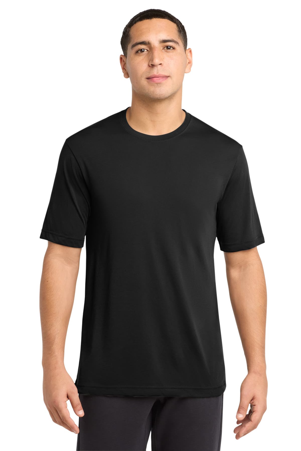 Sport-Tek ® PosiCharge ® Competitor  Cotton Touch  Tee — Black