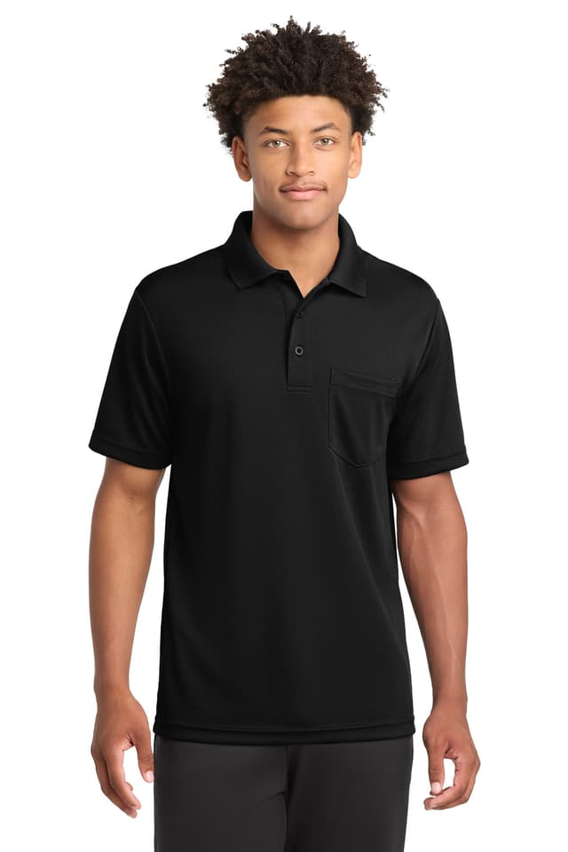 Sport-Tek ® PosiCharge ® RacerMesh ® Pocket Polo
