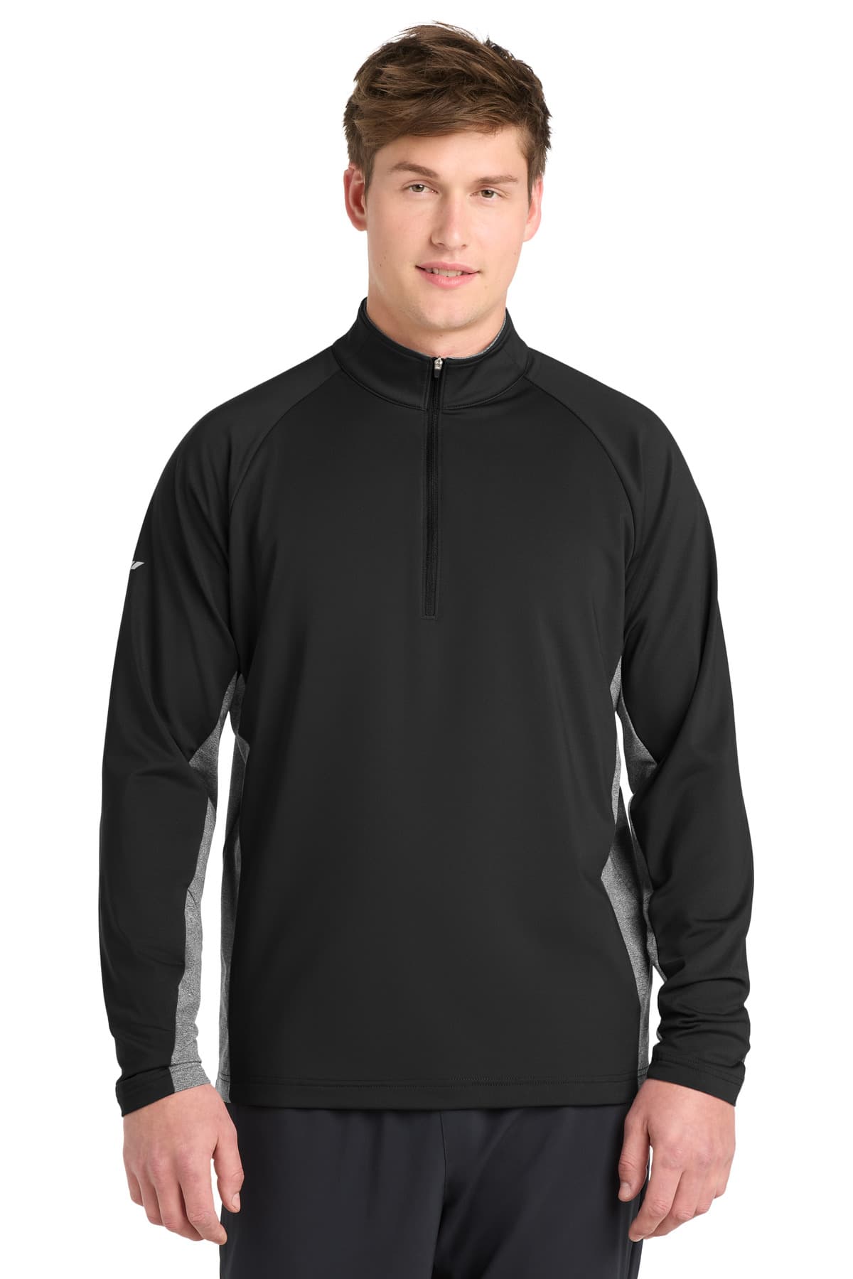 Sport-Tek ® Sport-Wick ® Stretch Contrast 1/4-Zip Pullover