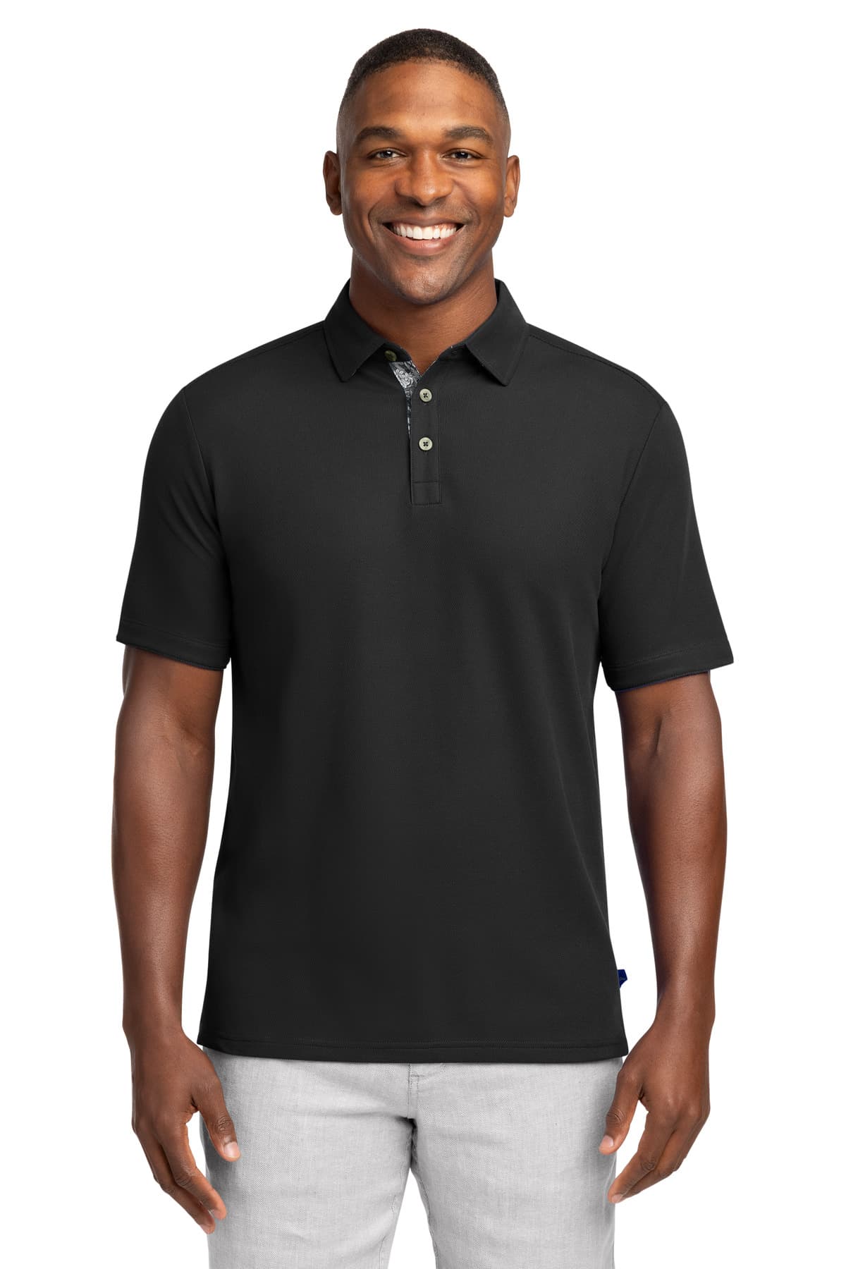 LIMITED EDITION Tommy Bahama ® 5 O'Clock Polo — Black