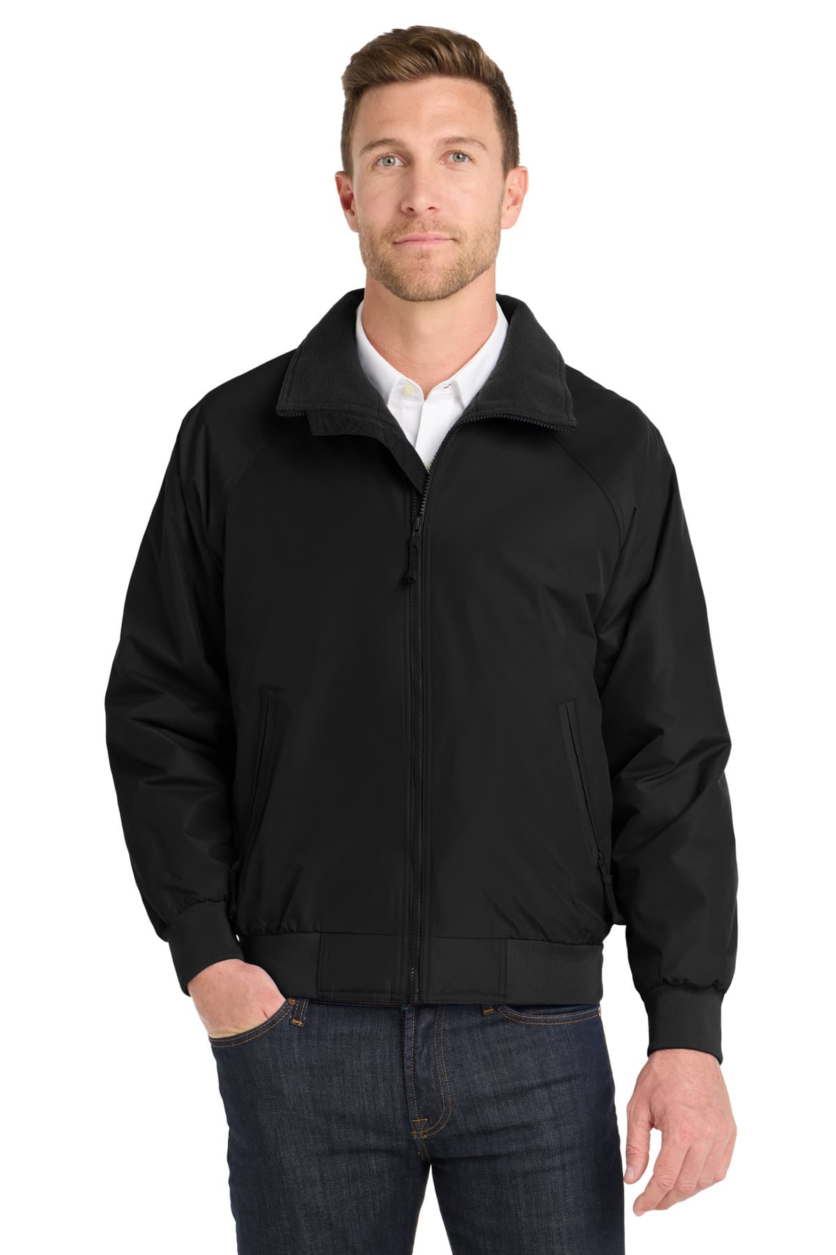 Port Authority ® Tall Challenger Jacket — True Black/ True Black