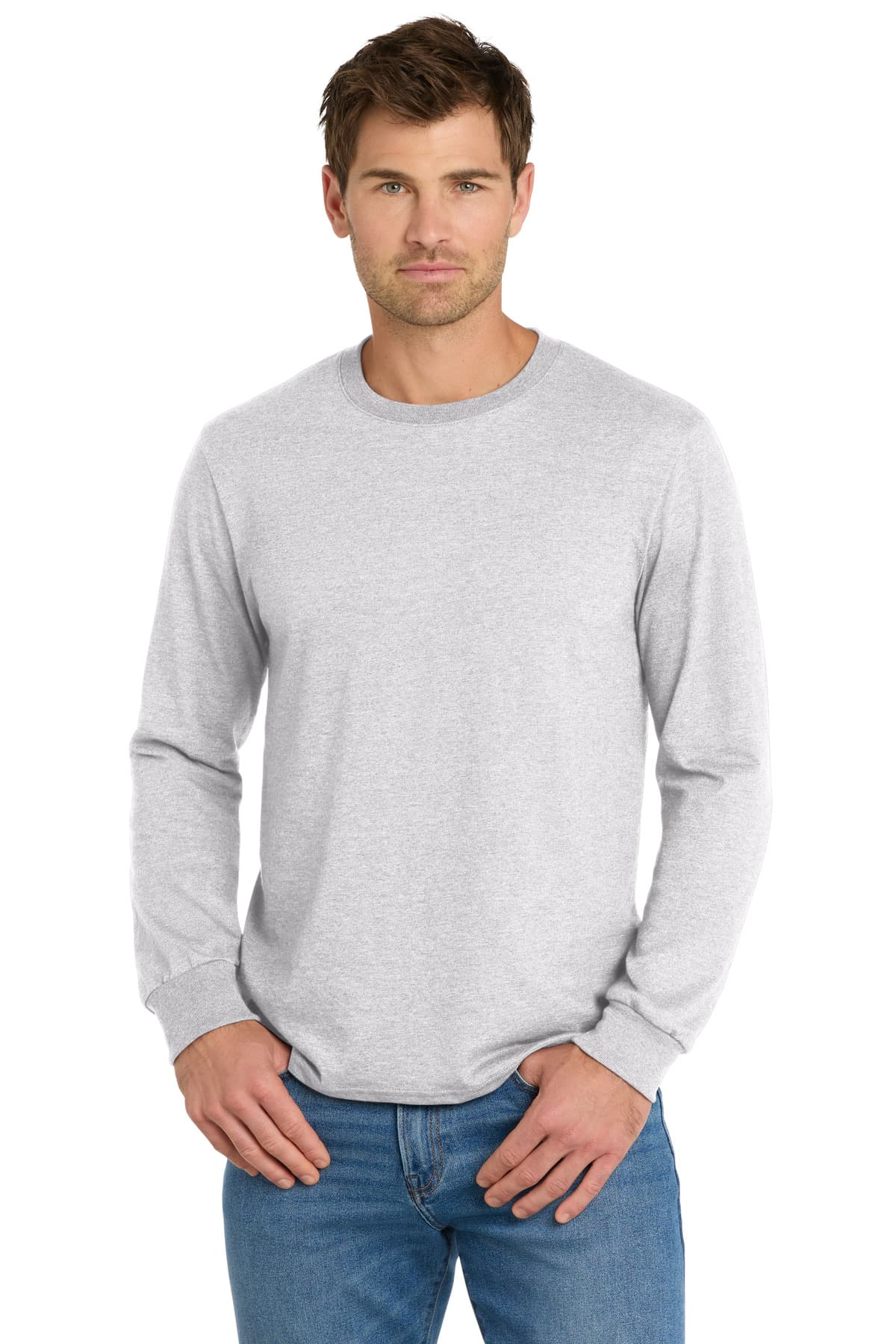 Volunteer Knitwear  Chore Long Sleeve Tee — Athletic Heather