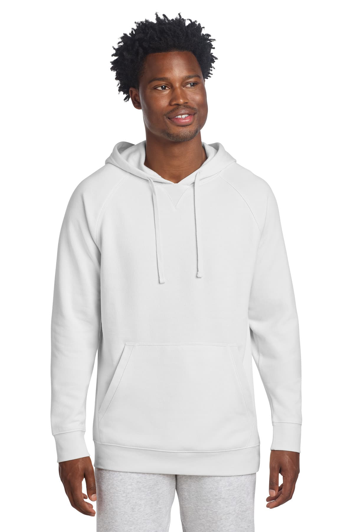 Sport-Tek ® Drive Fleece Pullover Hoodie — White