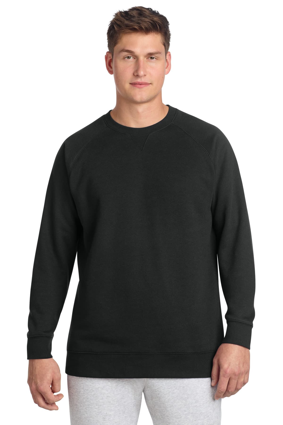Sport-Tek ® Drive Fleece Crewneck — Black