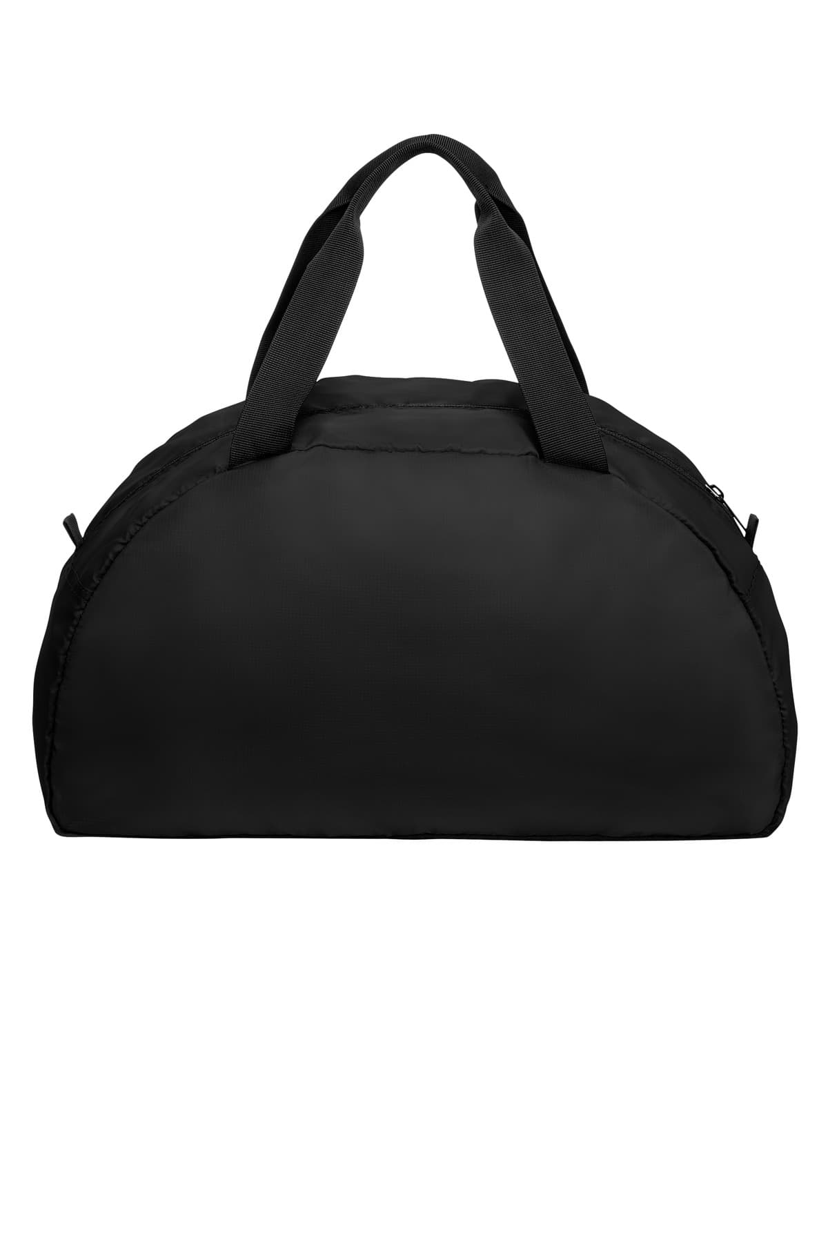 Port Authority ® Mini Ripstop Dome Duffel — Deep Black